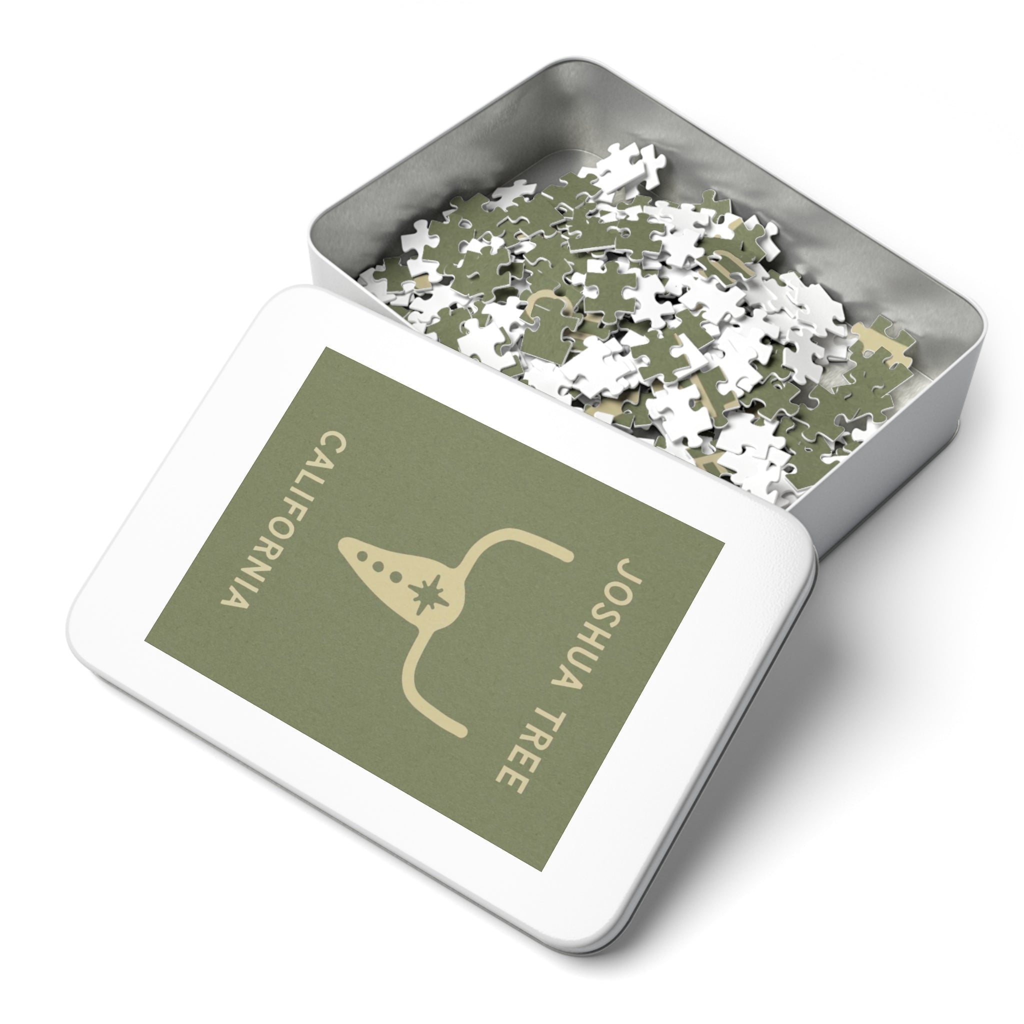 Joshua Tree Jigsaw Puzzle with Tin | GHOST TOWN RANCH