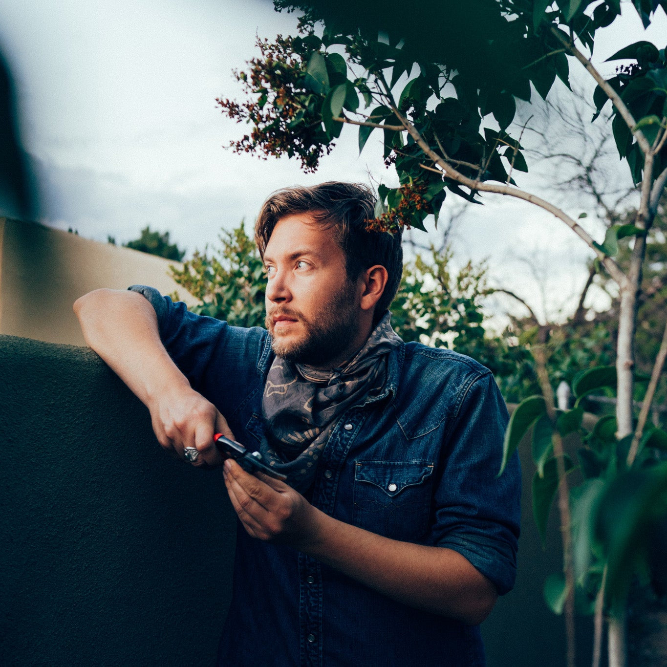 Earl Gray Wild Rag by Kit Santa Fe