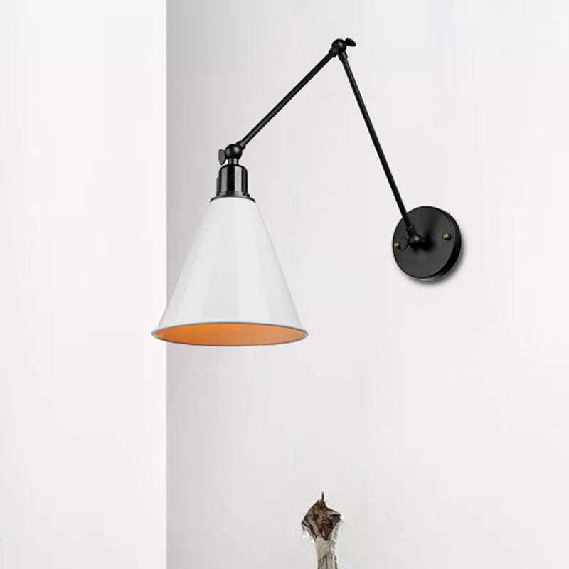 Alistair's Industrial Wall Sconce - Classic 1-Light Swing Arm