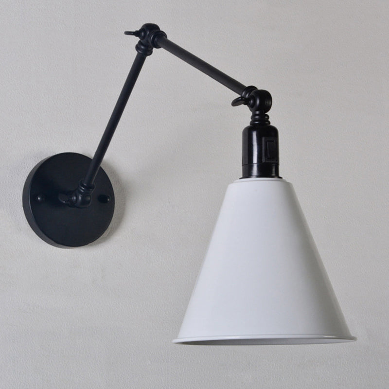 Alistair's Industrial Wall Sconce - Classic 1-Light Swing Arm