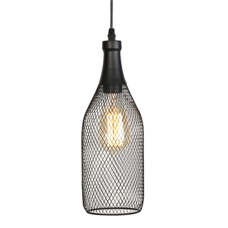 Ethan's Industrial Wire Mesh Pendant Lamp: A Touch of Industrial Charm