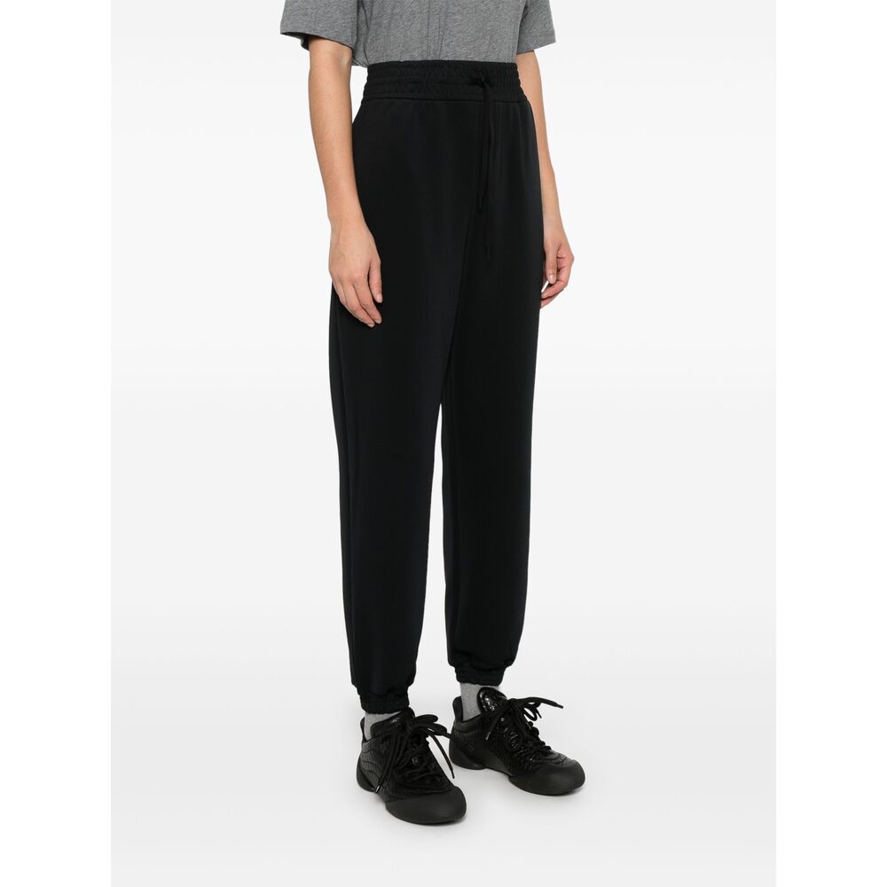 Moncler Black Trousers - Track Pants Women