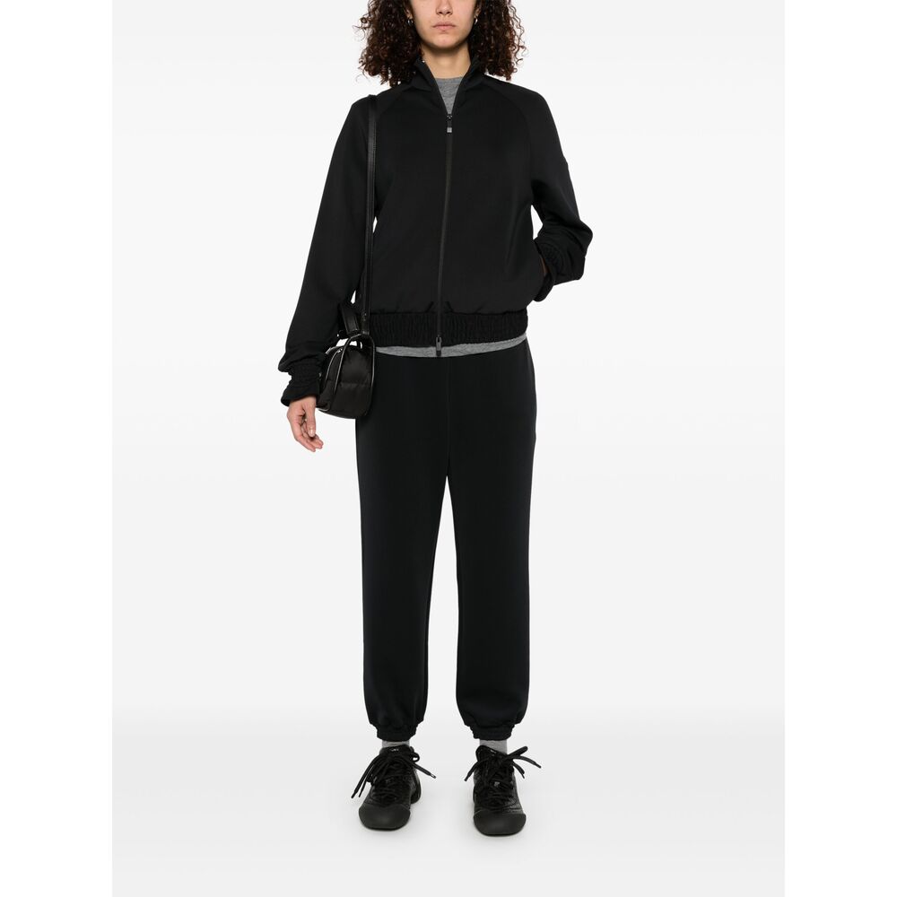 Moncler Black Trousers - Track Pants Women