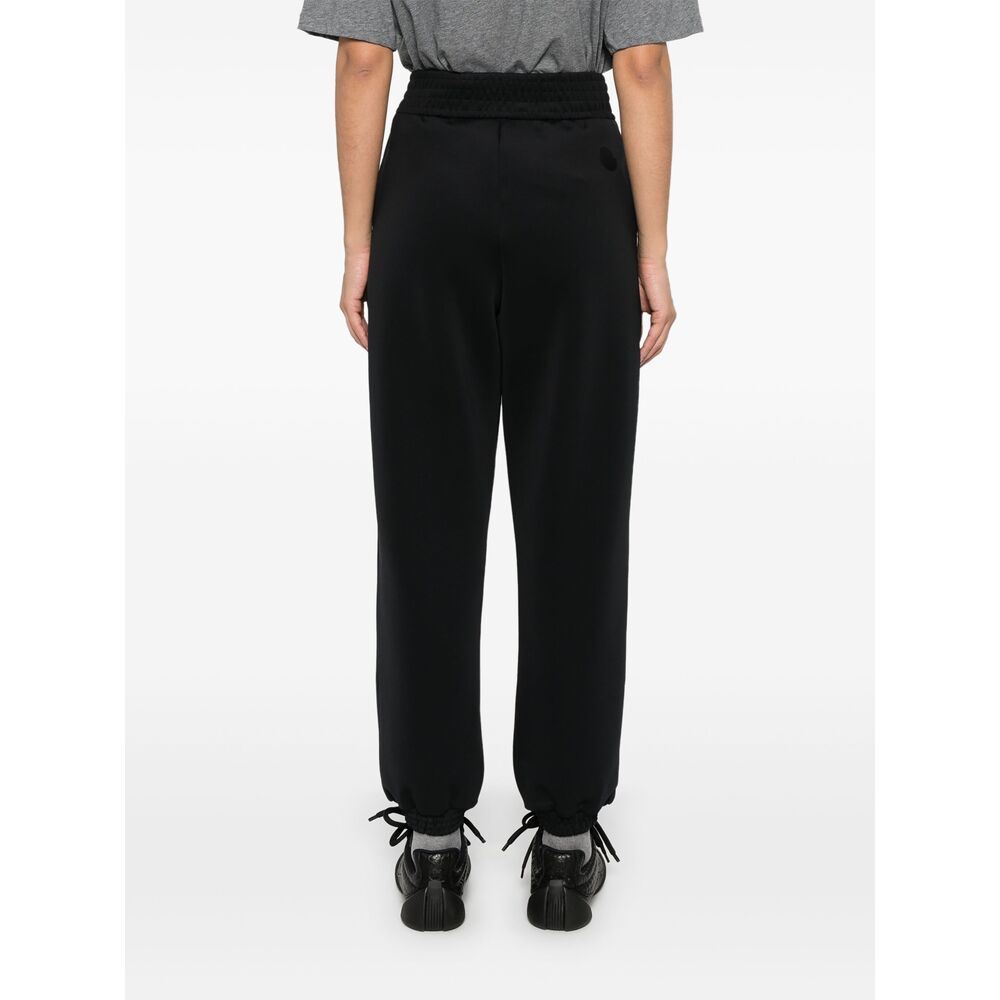 Moncler Black Trousers - Track Pants Women