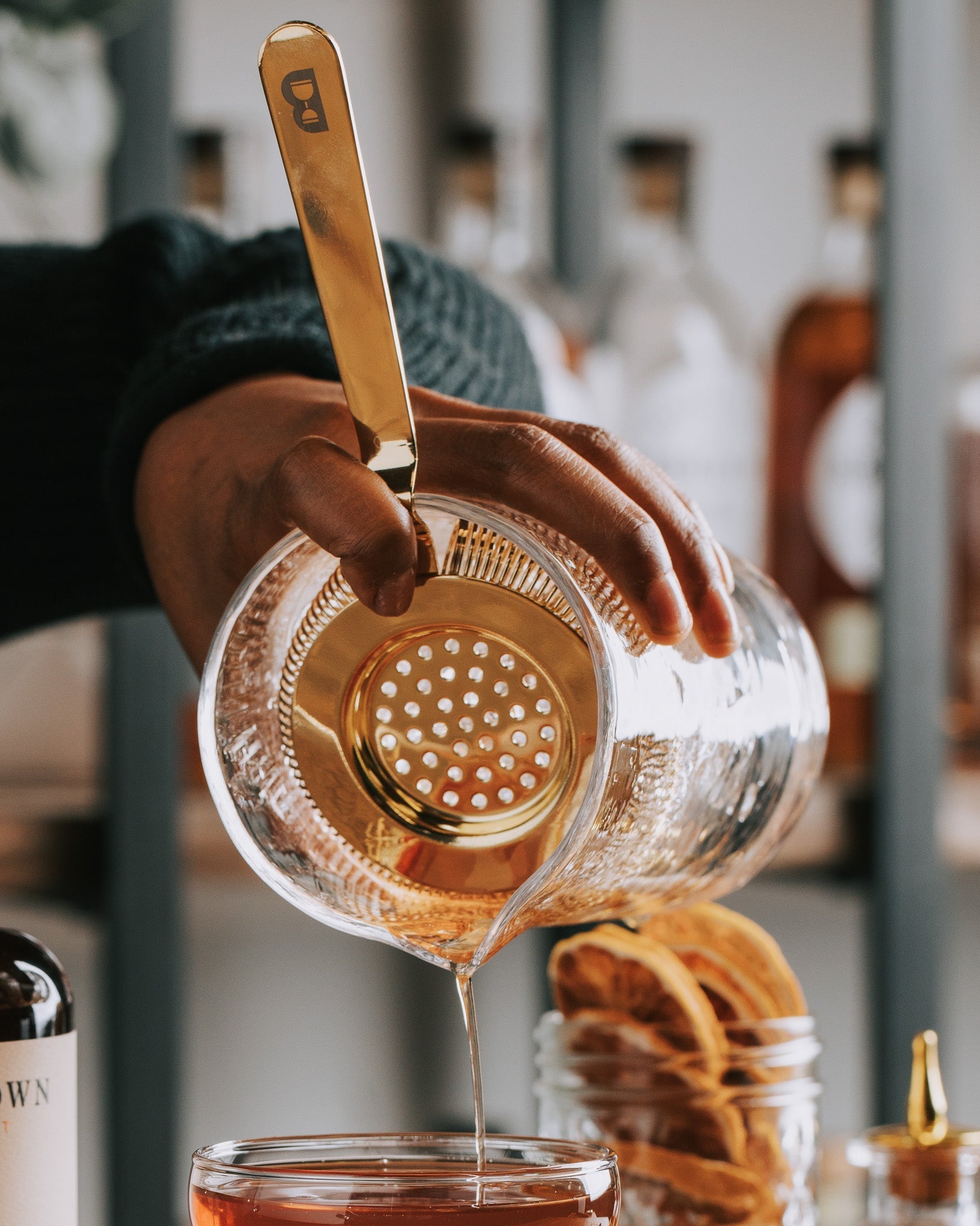 Hawthorne Strainer (Deluxe Antique-Style) by Bull In China