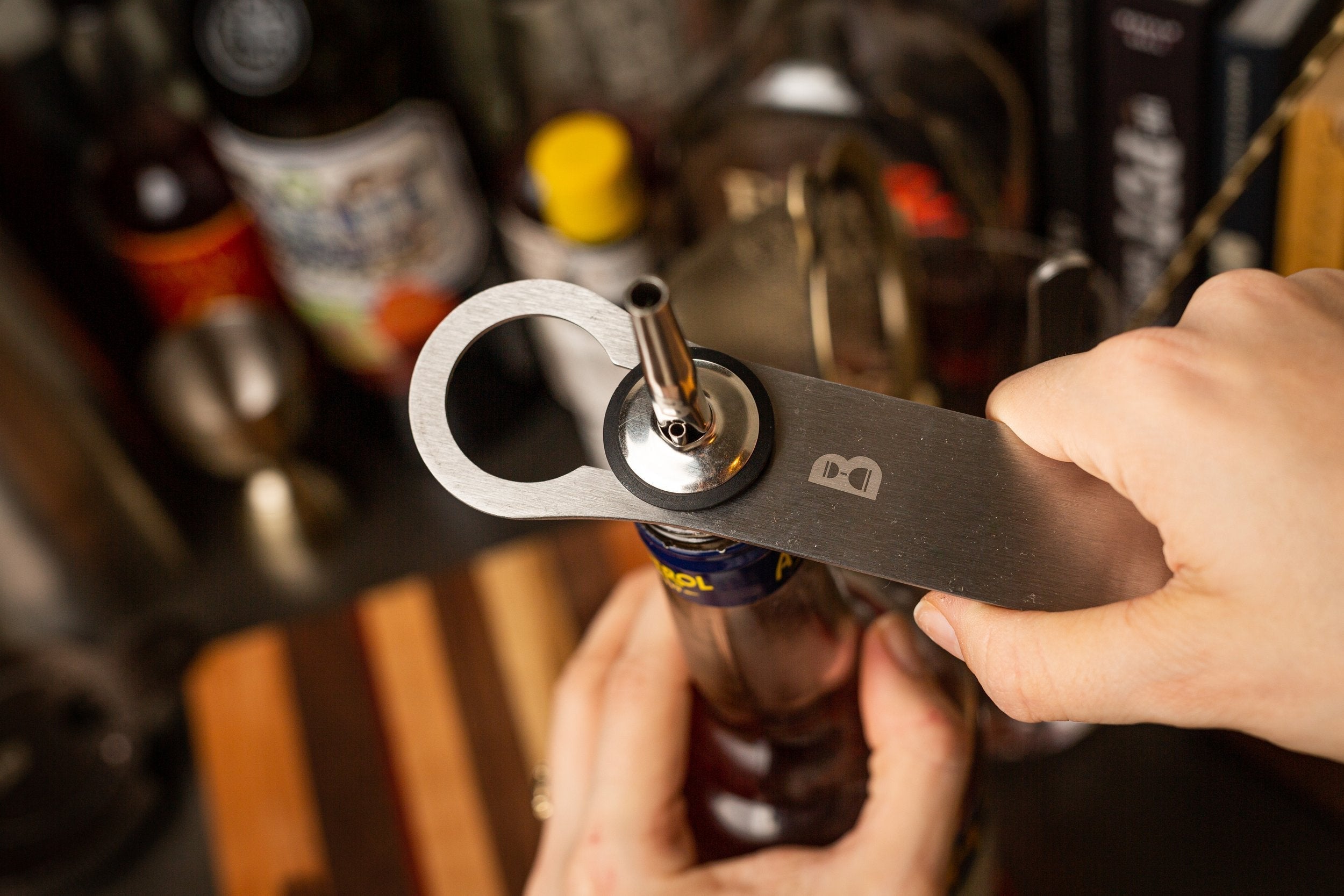 V Rod Bottle Opener by Bull In China
