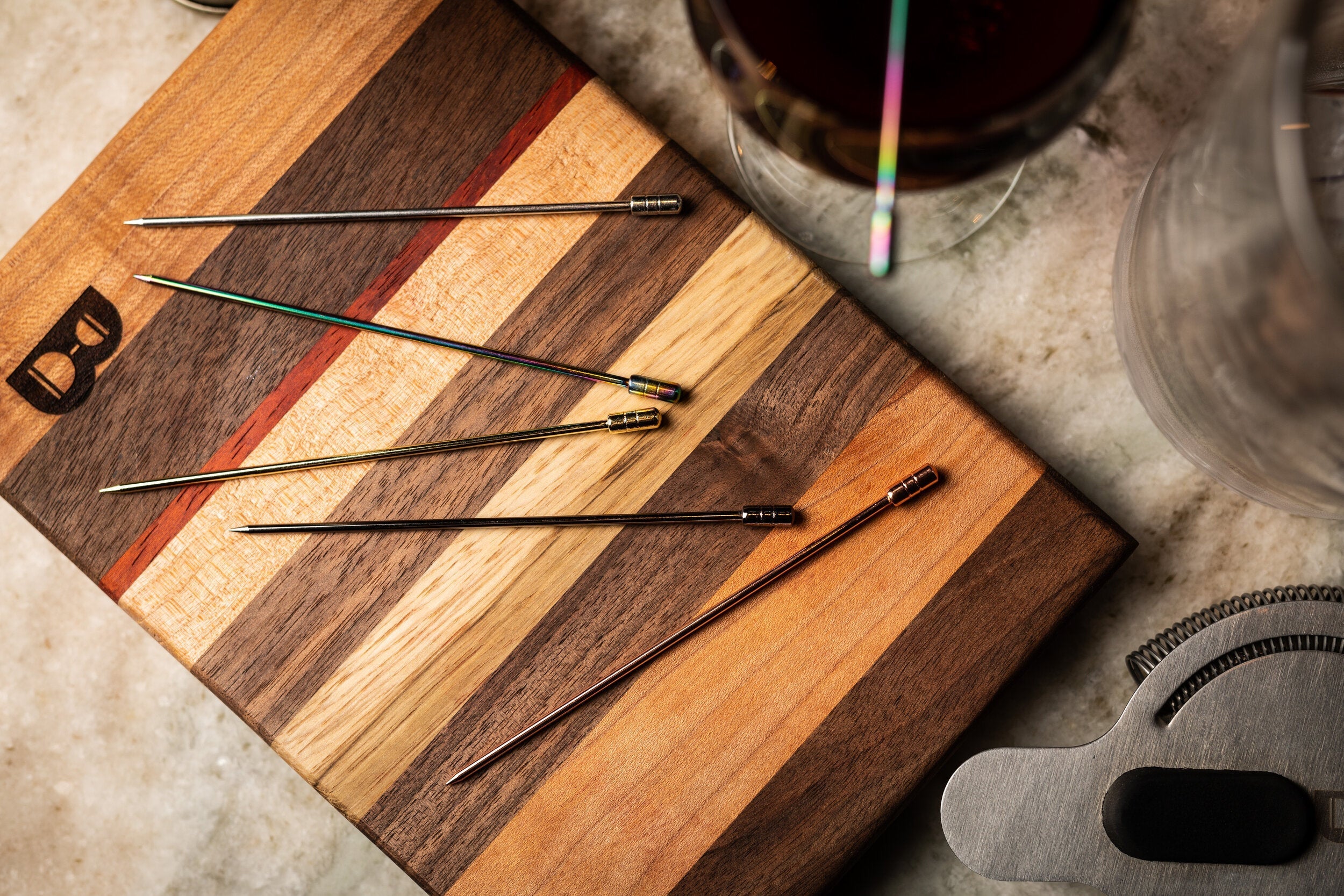 Set of 4 Cocktail Picks by Bull In China