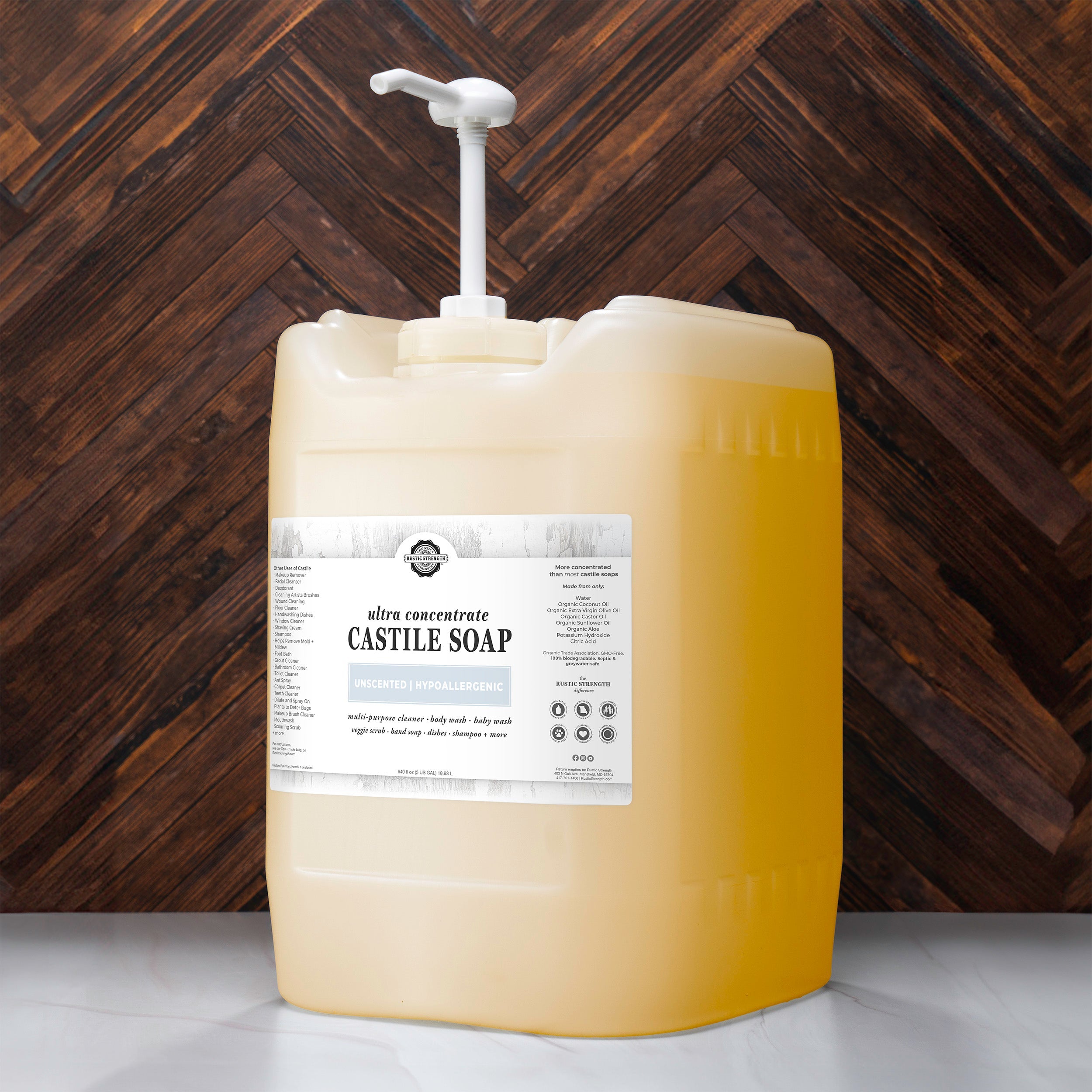 Castile Soap - Ultra Concentrate | Unscented
