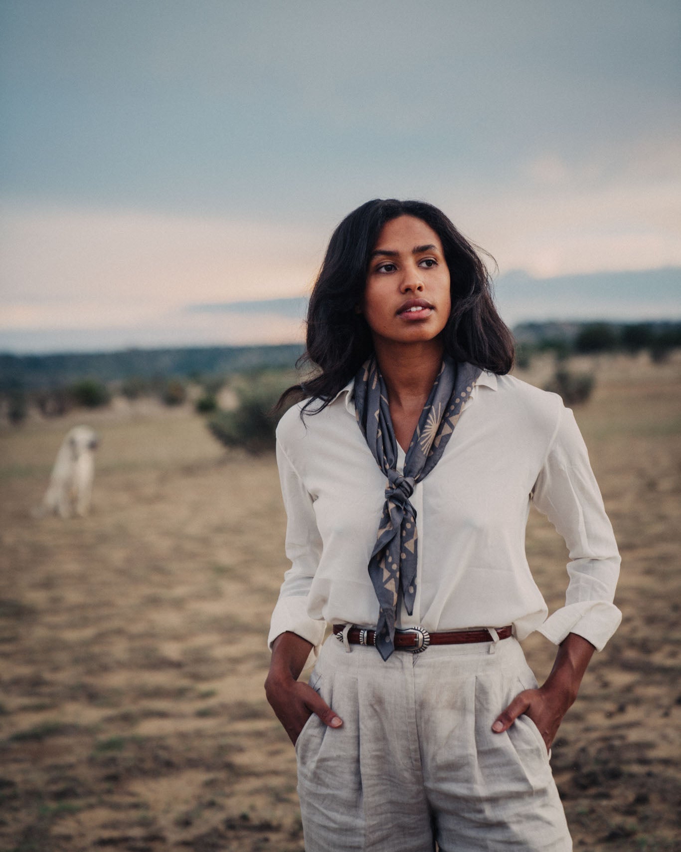 Earl Gray Wild Rag by Kit Santa Fe