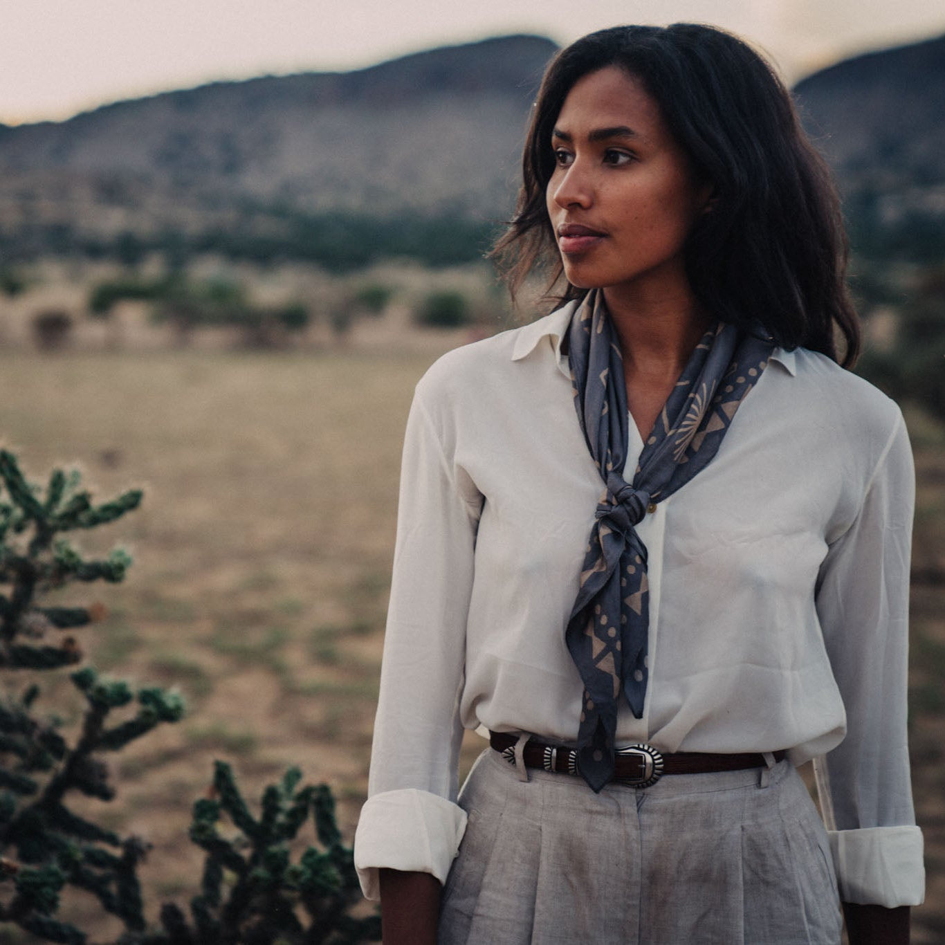 Earl Gray Wild Rag by Kit Santa Fe