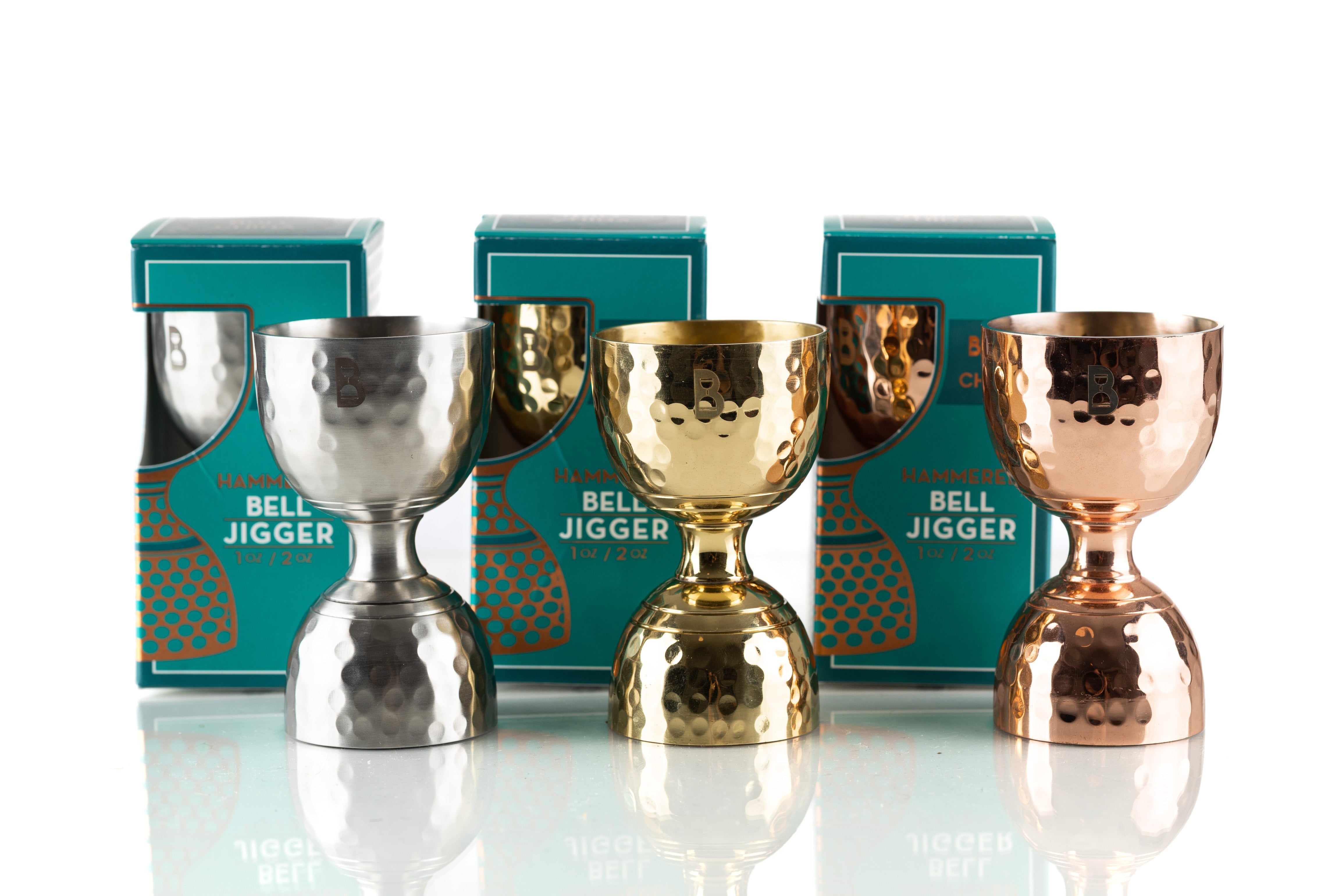 Hammered Bell Jigger - BIC Originals by Bull In China