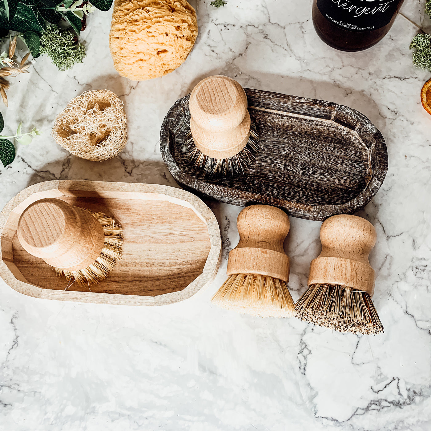 Natural Sisal Brush by Gia Roma