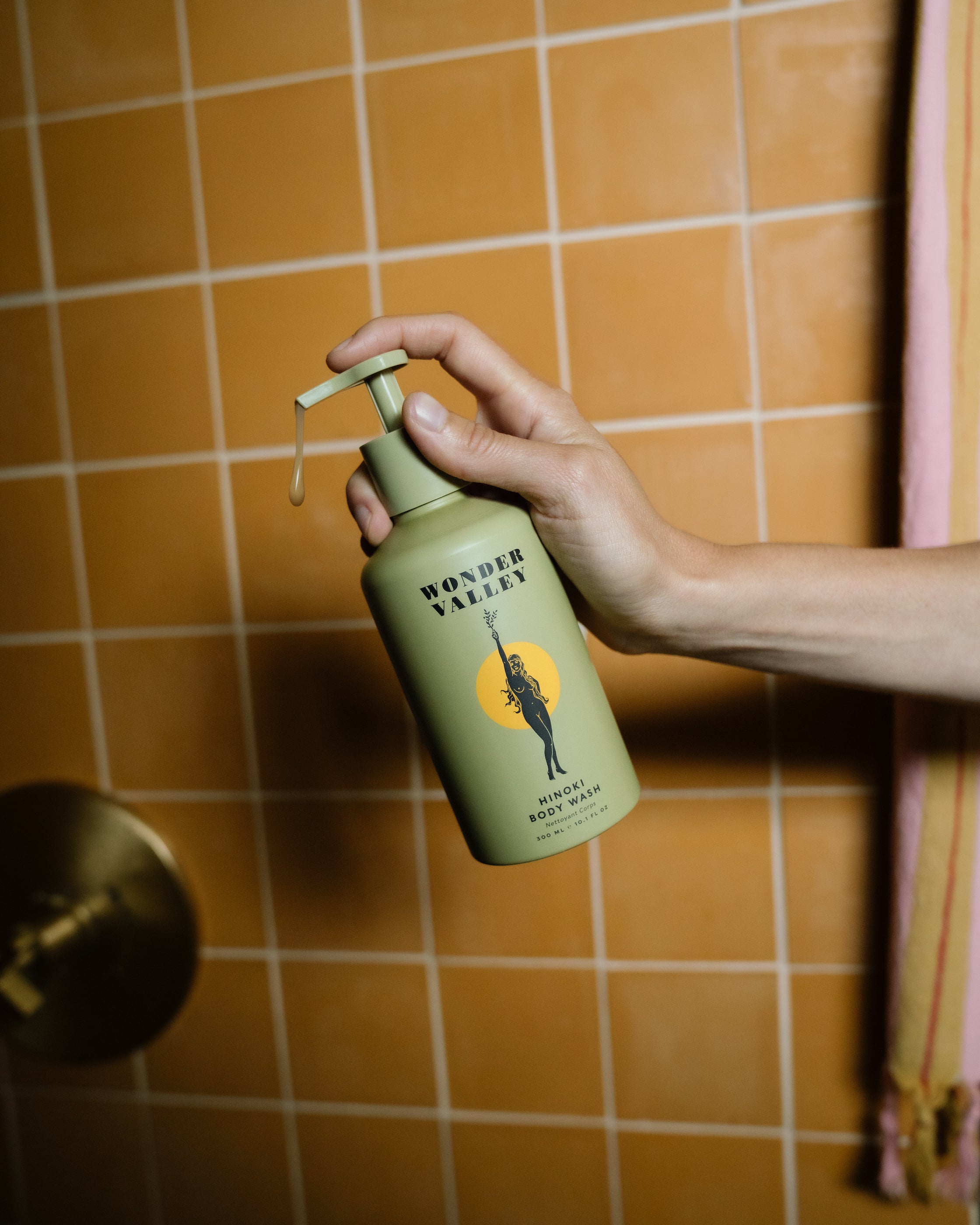 Hinoki Body Wash by WONDER VALLEY