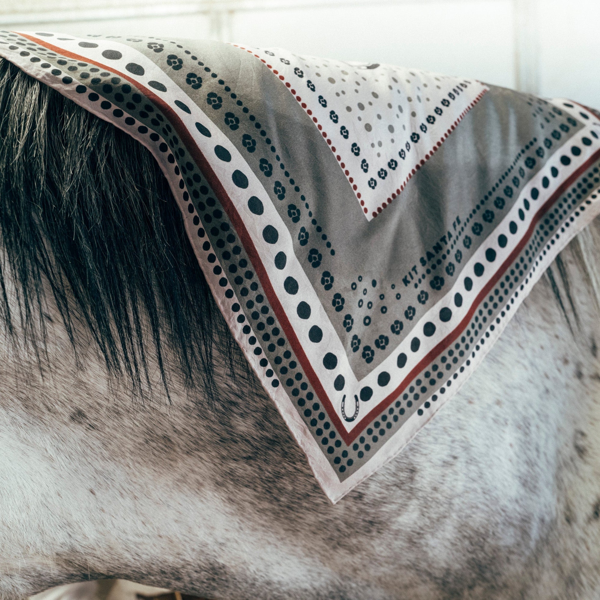 Horseshoe Bandana in Jade by Kit Santa Fe