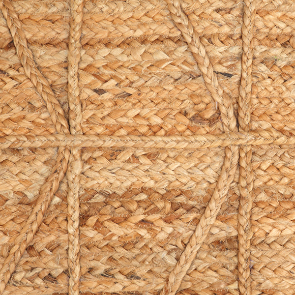 Triangle Jute Doormat Rug, Natural - 2 x 3 ft by The Artisen