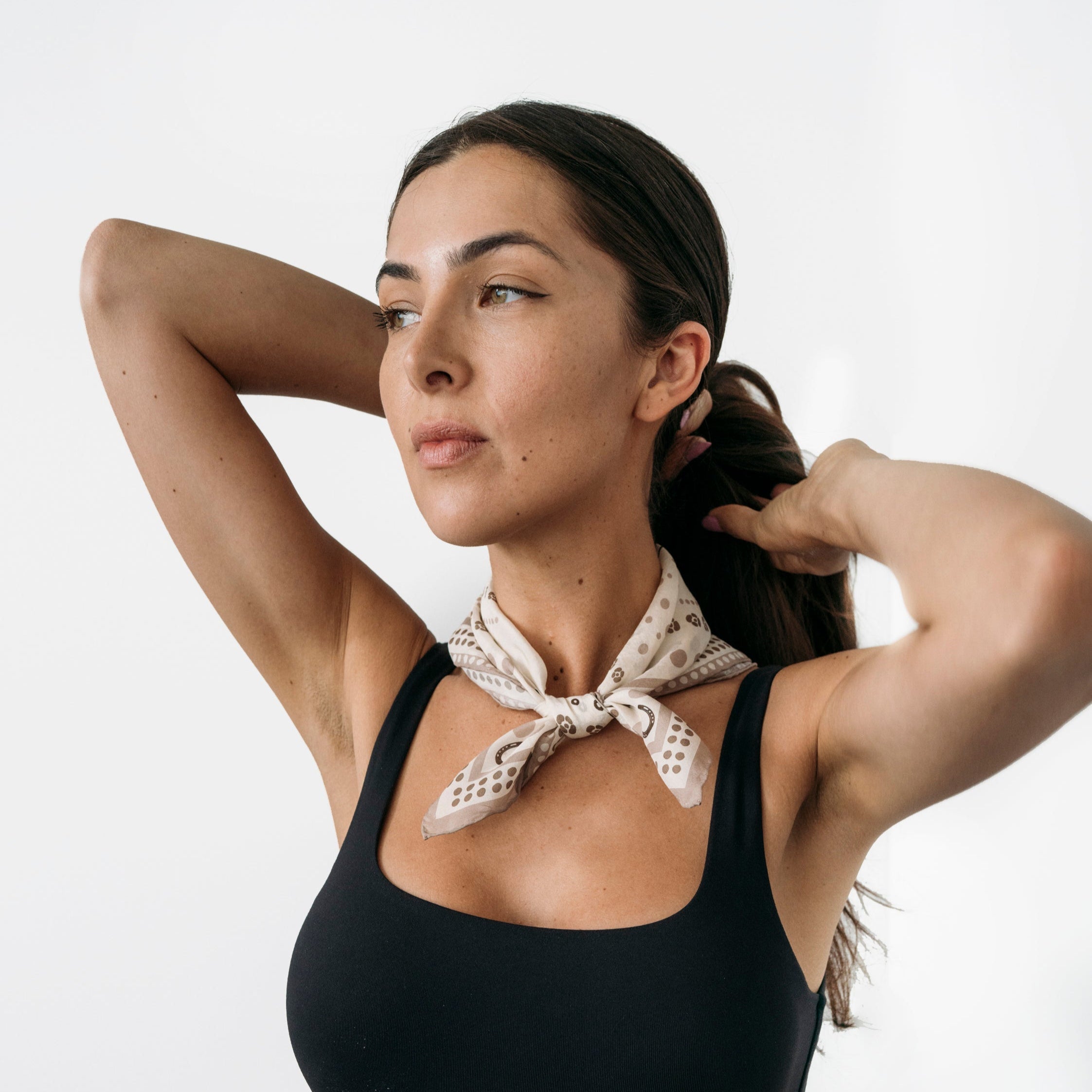 Coconut Horseshoe Bandana by Kit Santa Fe