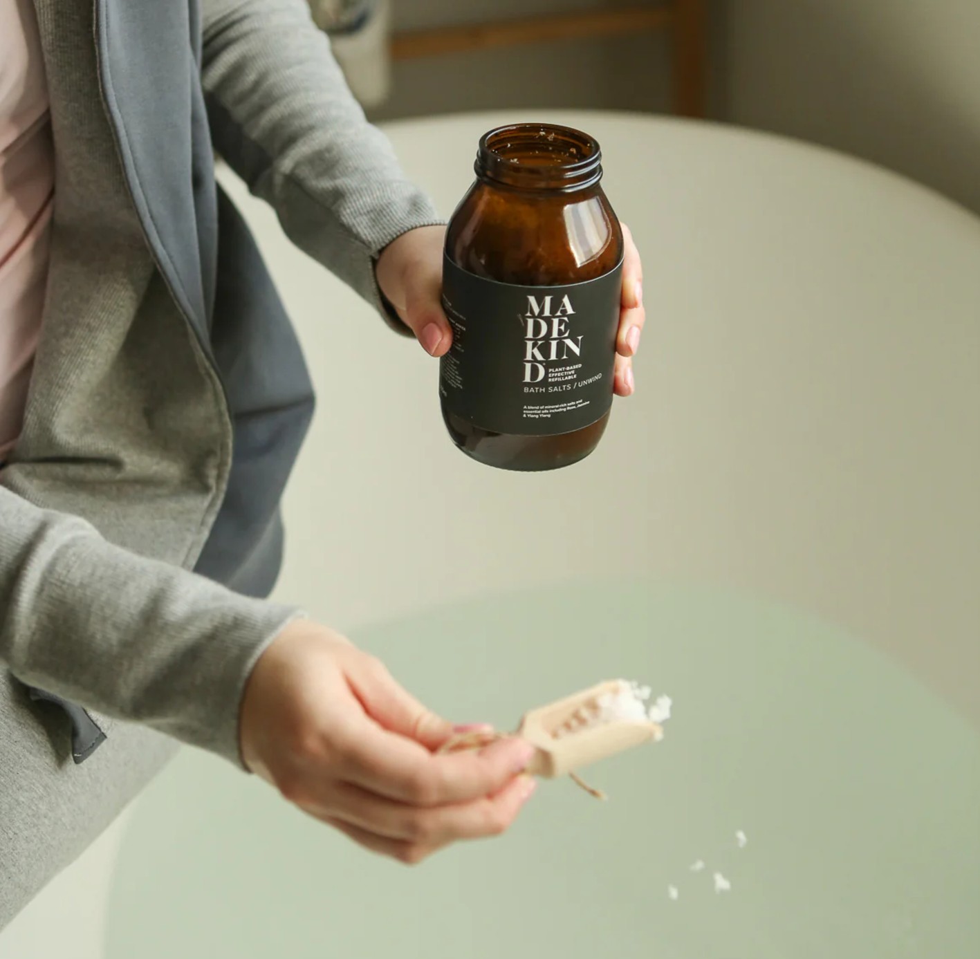 Unwind Bath Salts +Scoop | MADEKIND