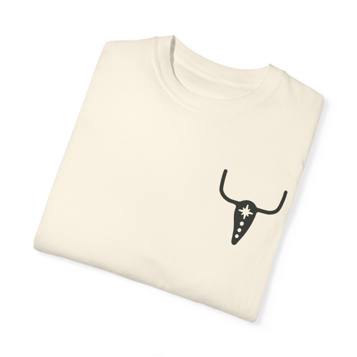 GTR Bull Icon Unisex Garment Dyed Tee in Bone