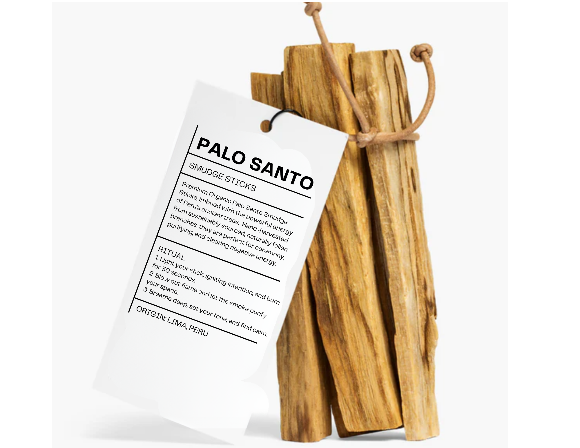 Palo Santo Smudge Stick Bundle | GHOST TOWN RANCH