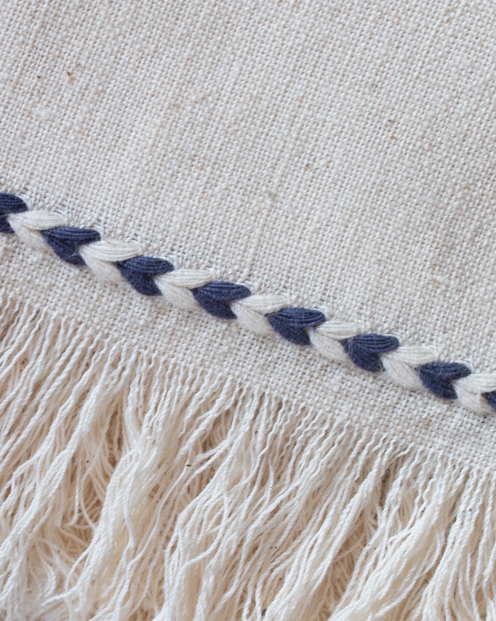 Indigo Braid Detail Napkin | Set of 2