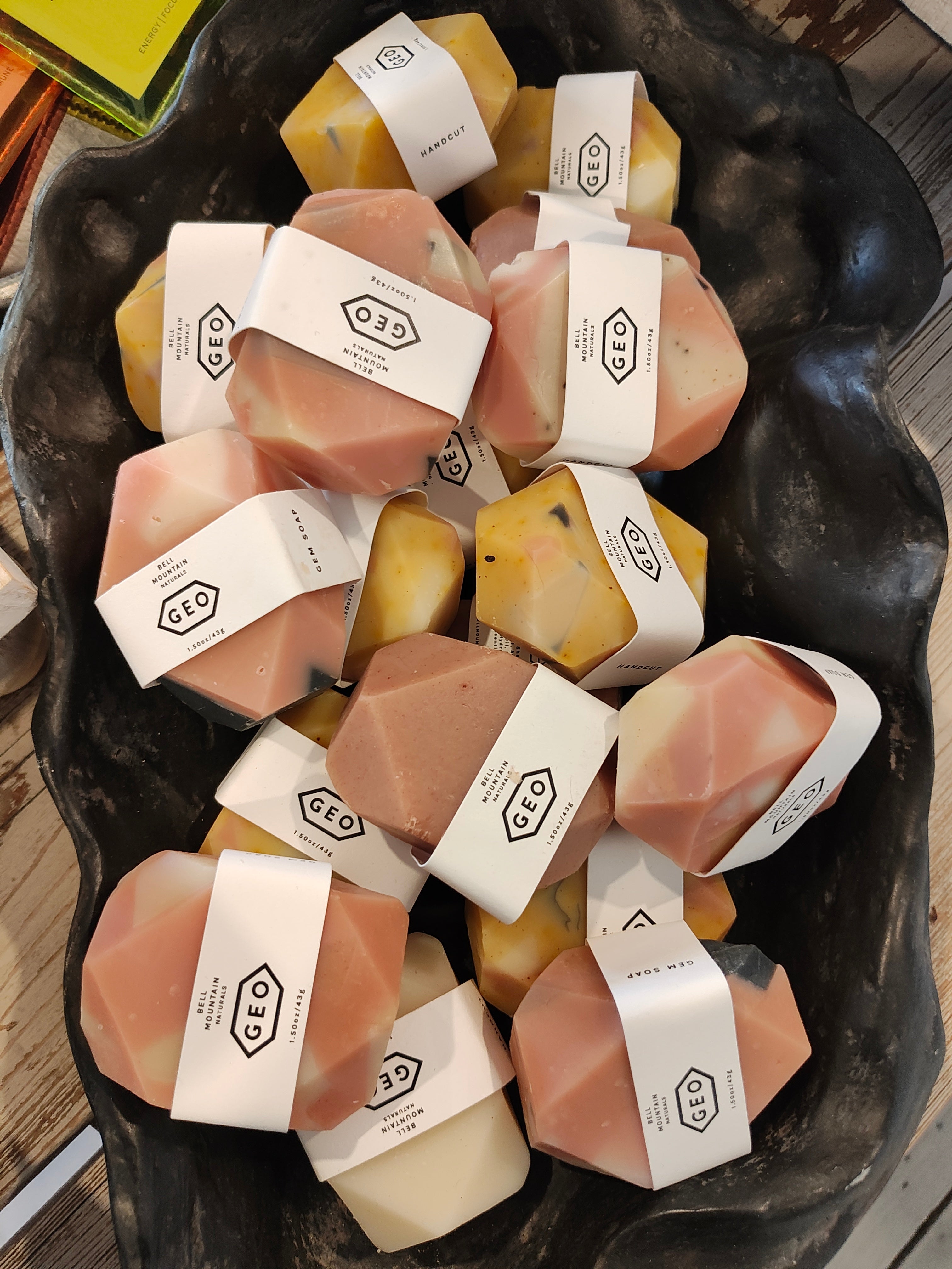 Mini Gem Geo Soap | Bell Mountain