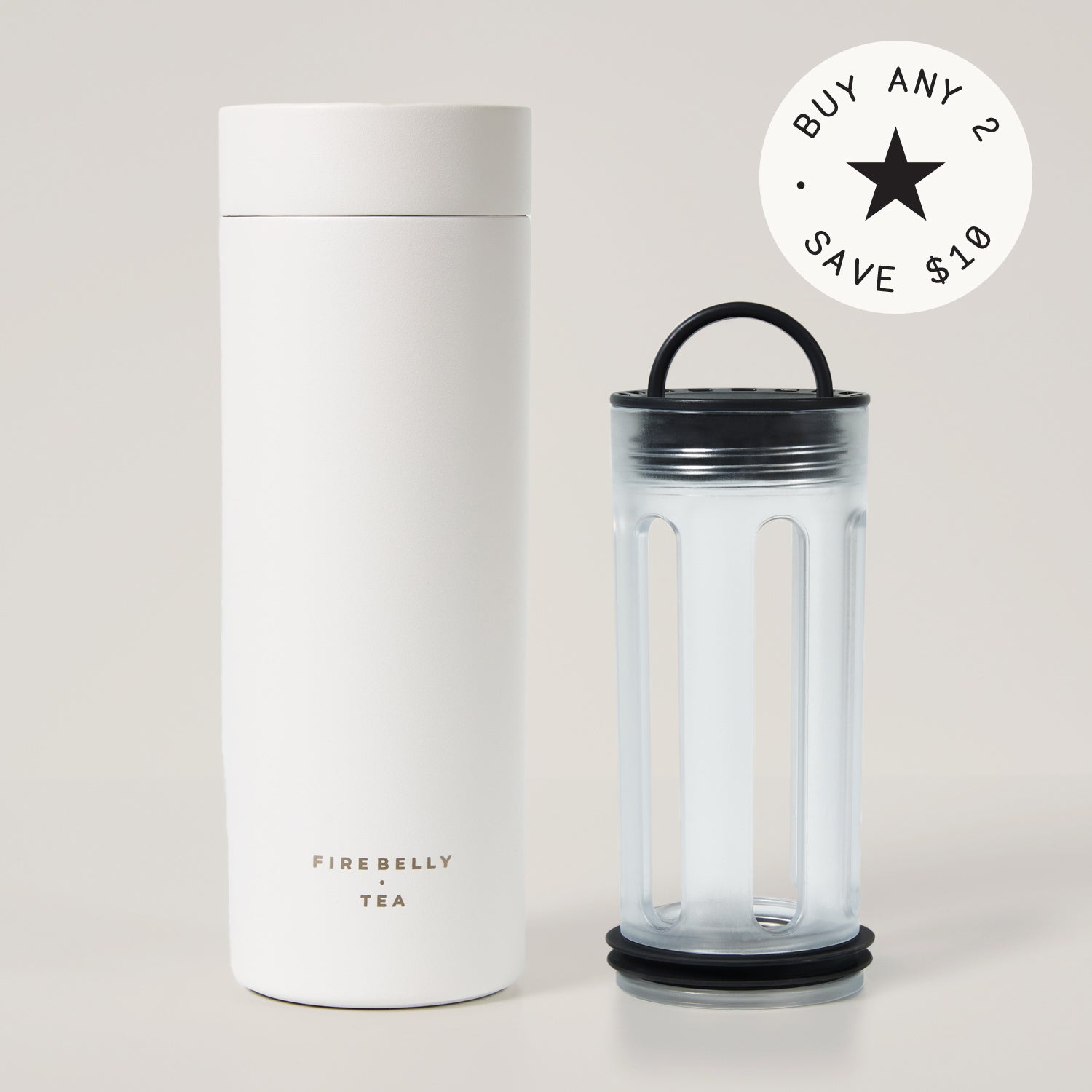Stop-Infusion Travel Mug by Firebelly Tea