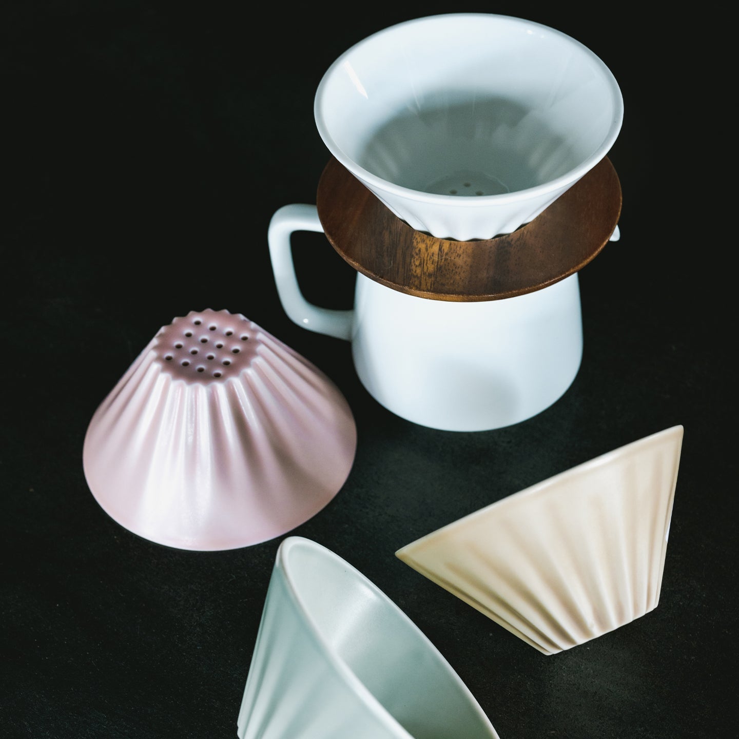 Porcelain Tea Dripper | ORIGAMI