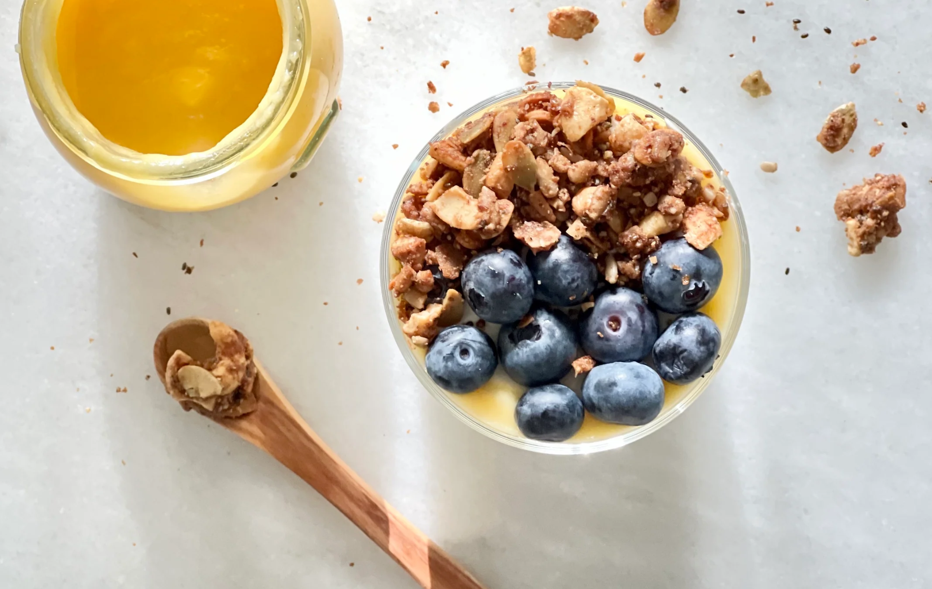 Meyer Lemon Breakfast Yogurt with Granola