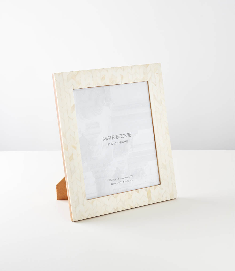 Artemis 8x10 Picture Frame - Carved Bone by Matr Boomie