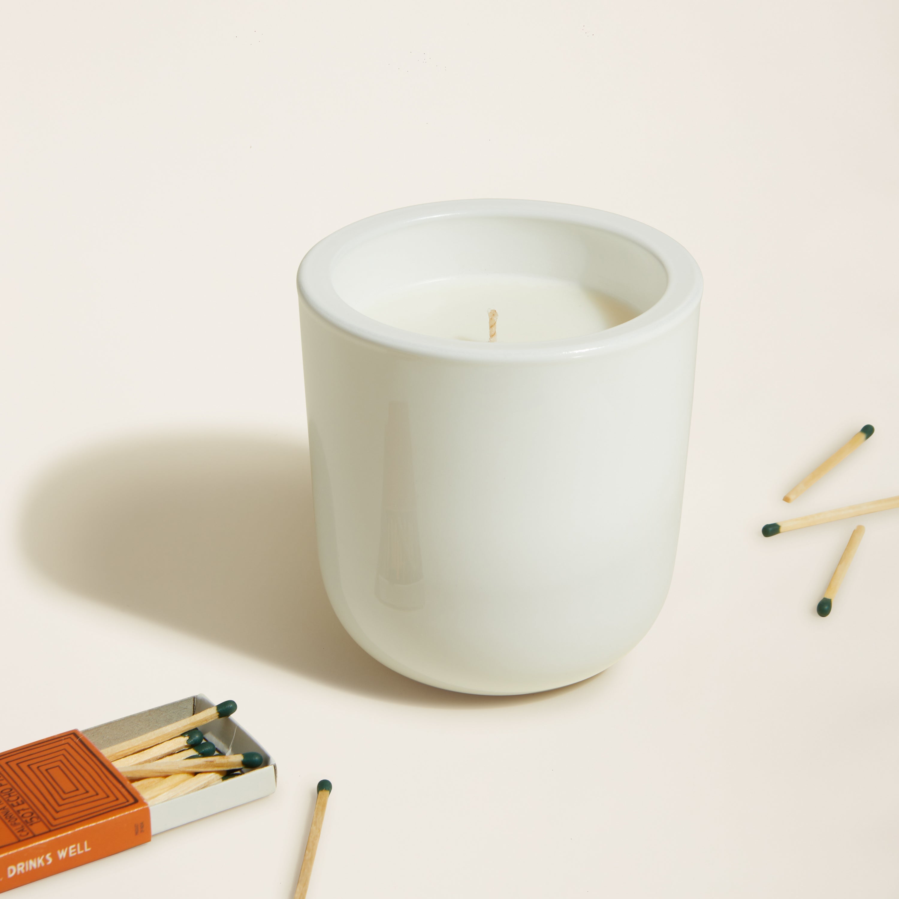 Soleil Swiss Scented Glass Candle by Italic