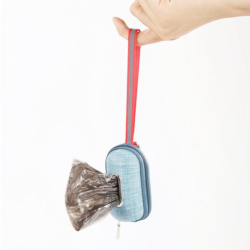 Pet Waste Bag Dispenser - Convenient And Portable Solution For Cleaning Up After Your Dog by Dog Hugs Cat