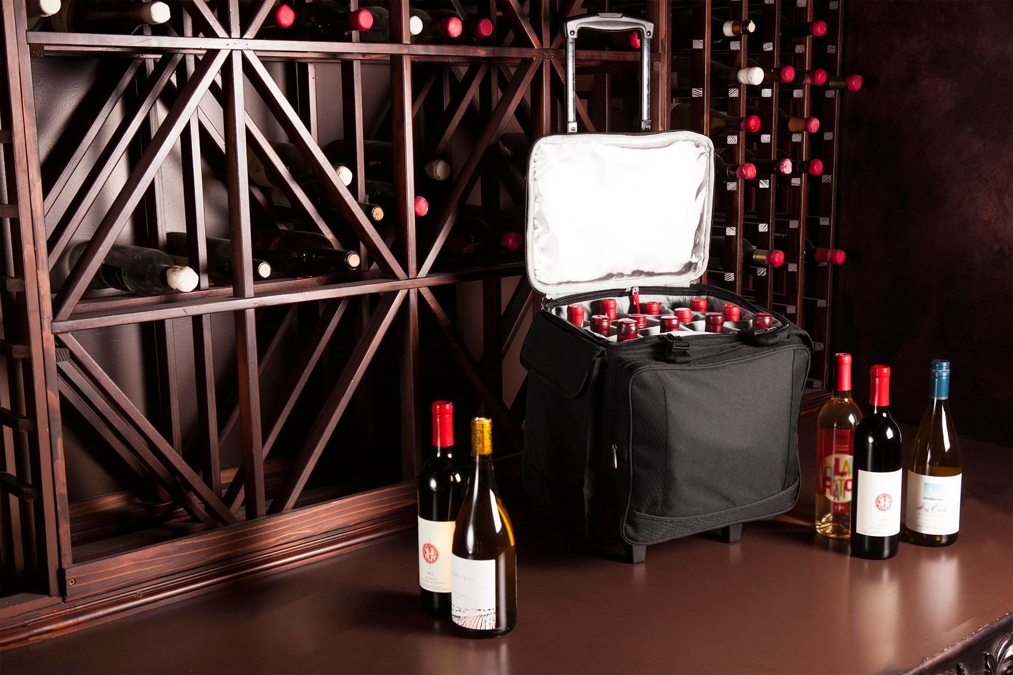 Bodega Rolling Wine Cooler by Picnic Time Family of Brands