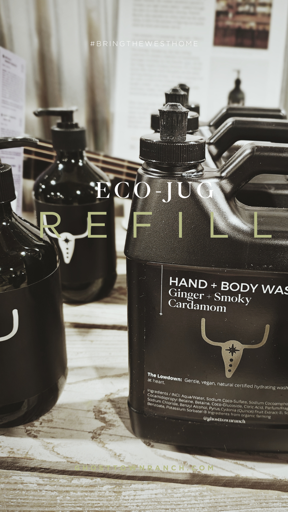 Eco Refill + Outlaws Reserve Hair + Skin Rinse