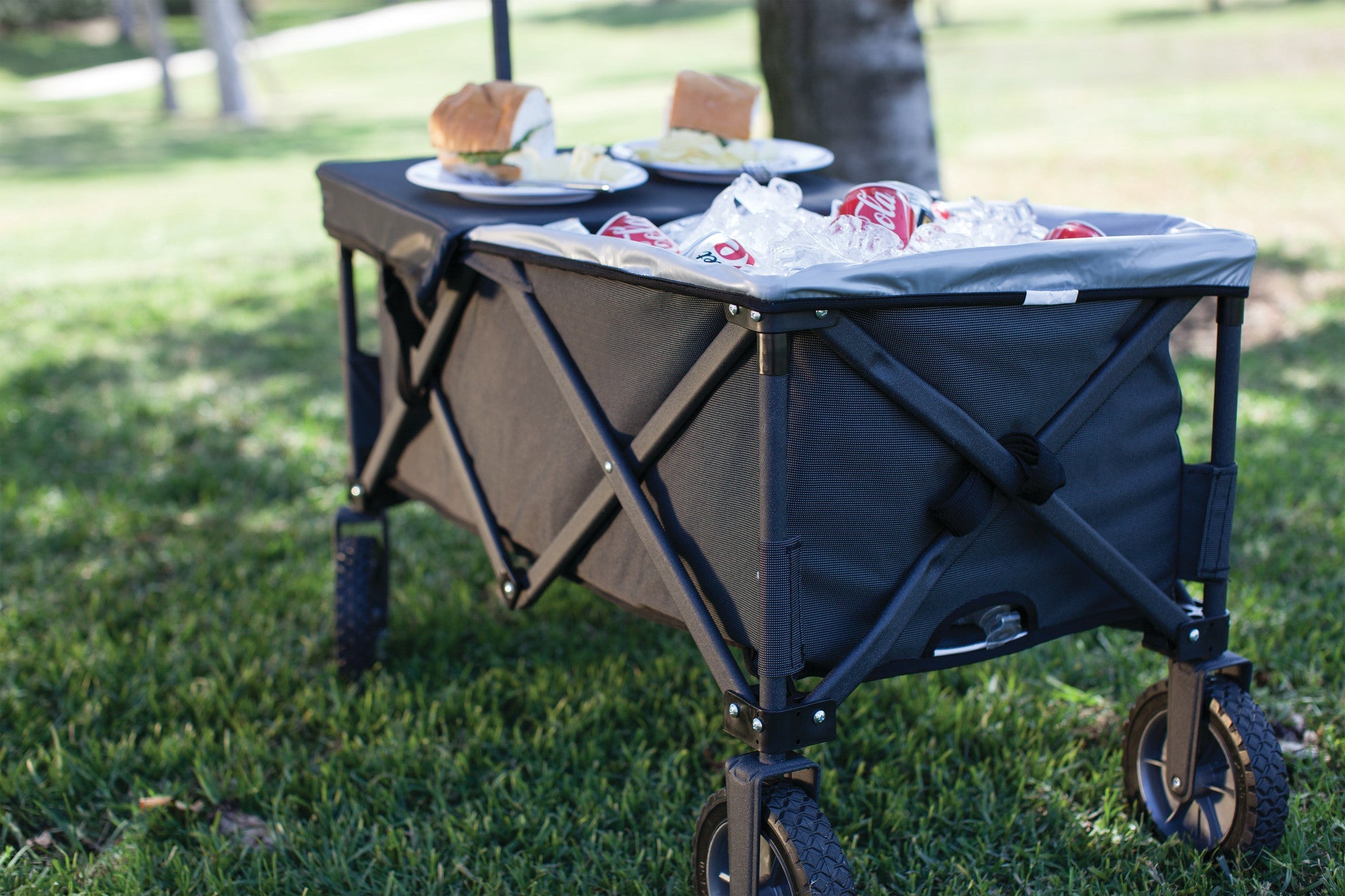 Adventure Wagon Elite Portable Utility Wagon with Table & Liner by Picnic Time Family of Brands