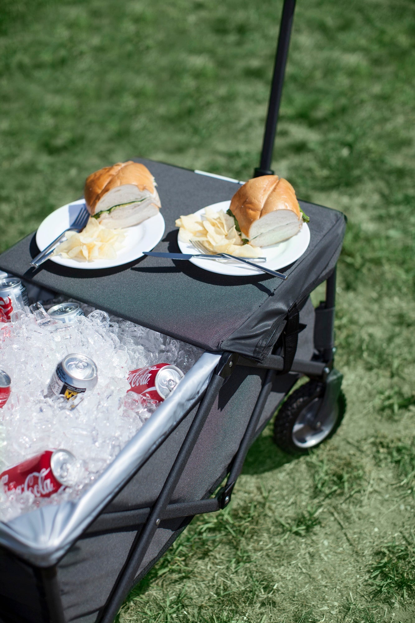 Adventure Wagon Elite Portable Utility Wagon with Table & Liner by Picnic Time Family of Brands