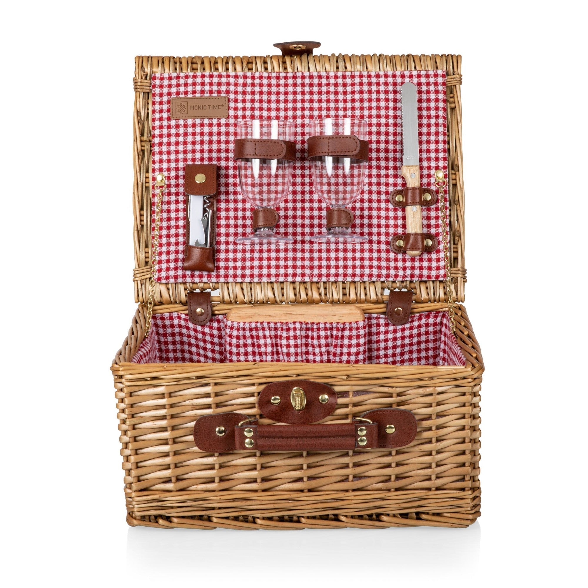 Classic Wine & Cheese Picnic Basket by Picnic Time Family of Brands