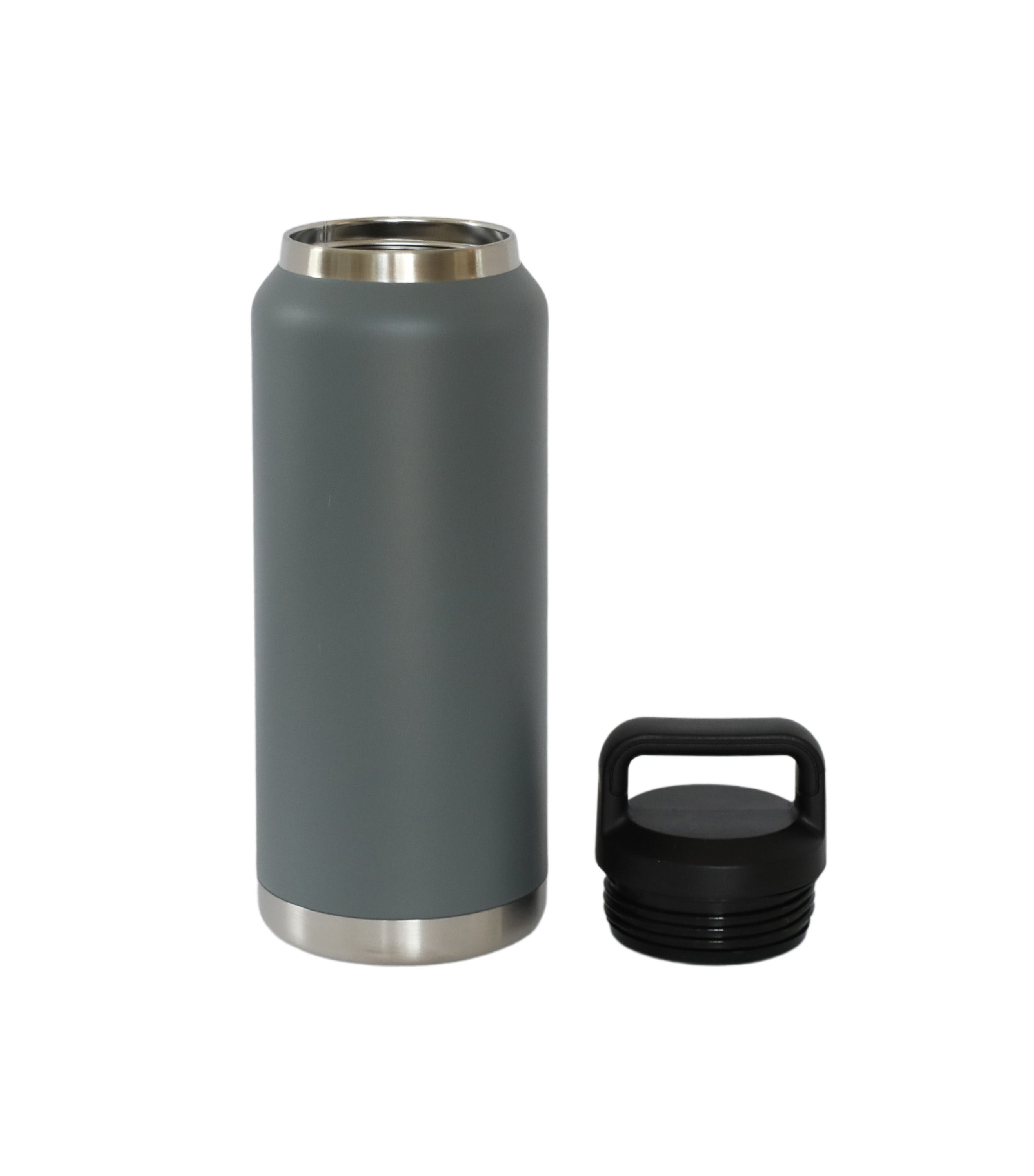 36 Oz Stainless Steel Water Bottle - Grey by Creative Gifts