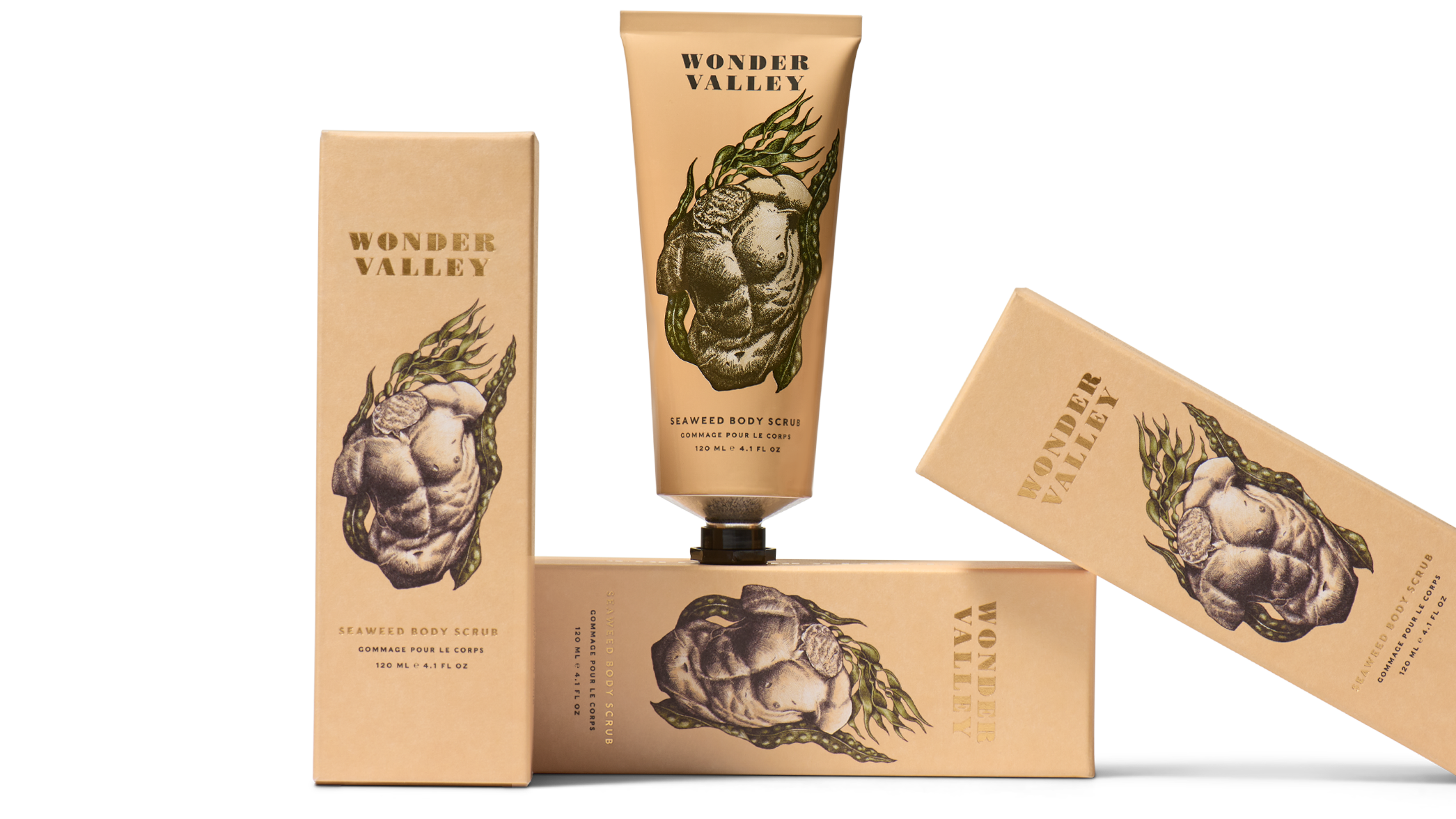 Seaweed Body Scrub by WONDER VALLEY