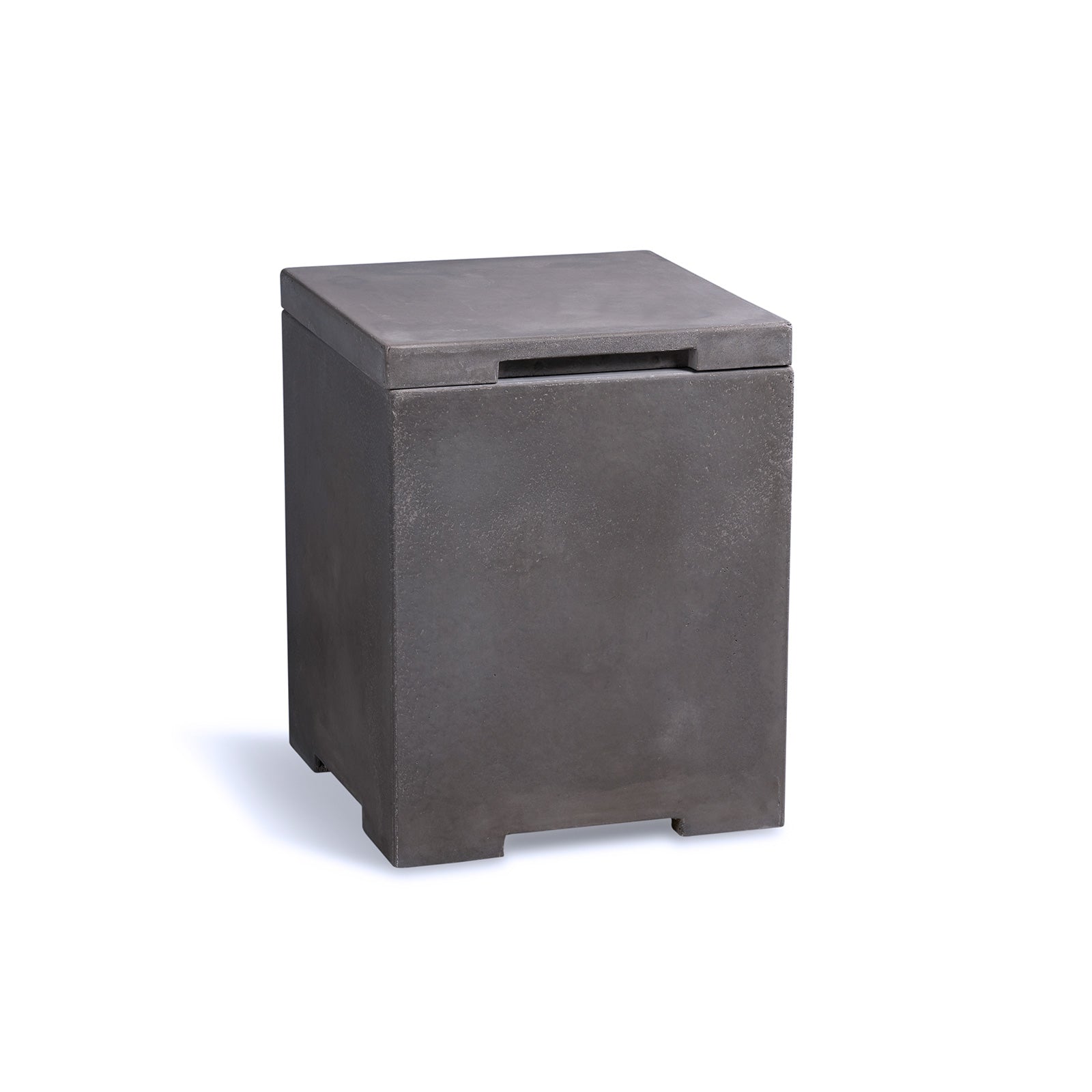 Concrete Propane Tank Enclosure - Square by Crete Design