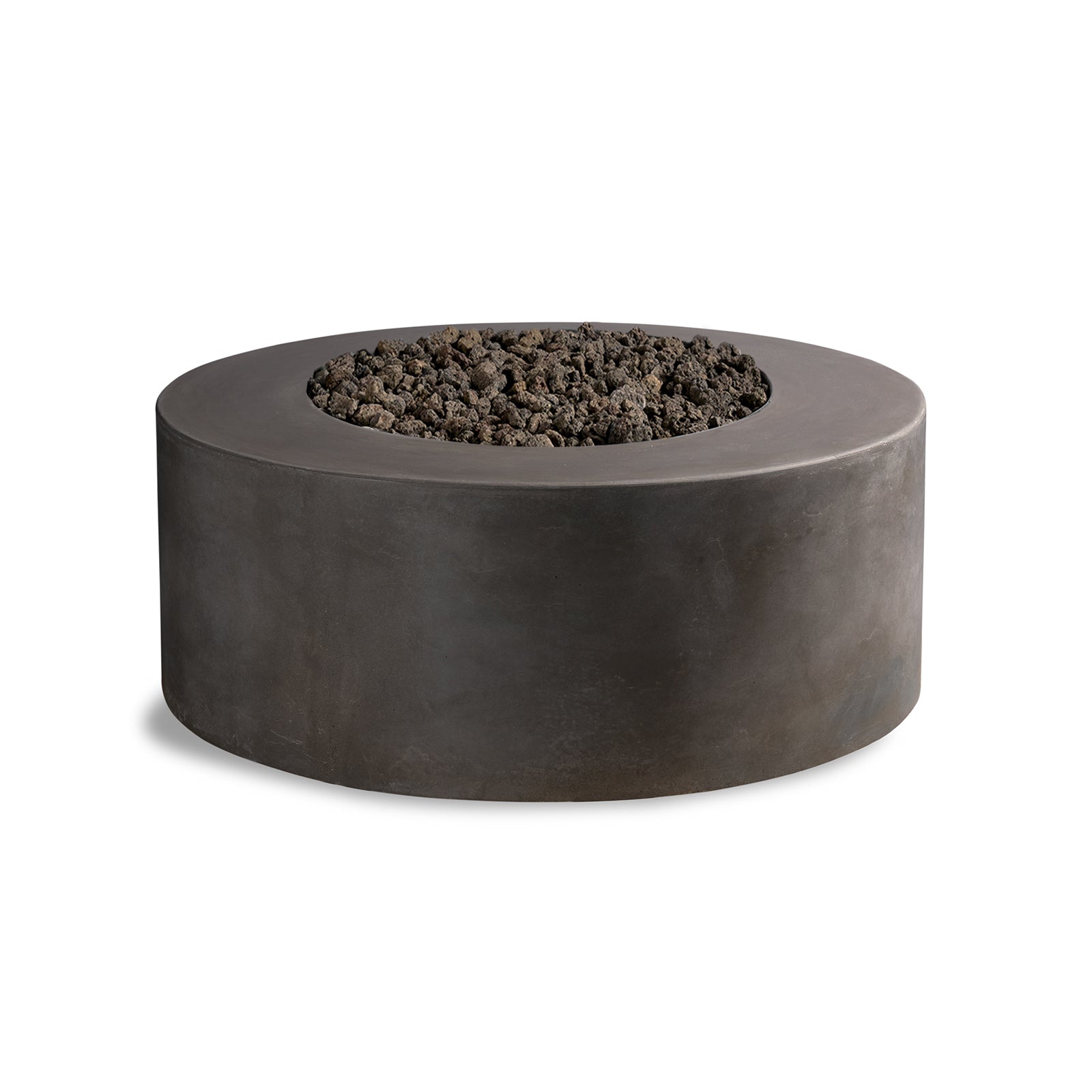 Kylindros - Cylinder Concrete Fire Pit Table by Crete Design