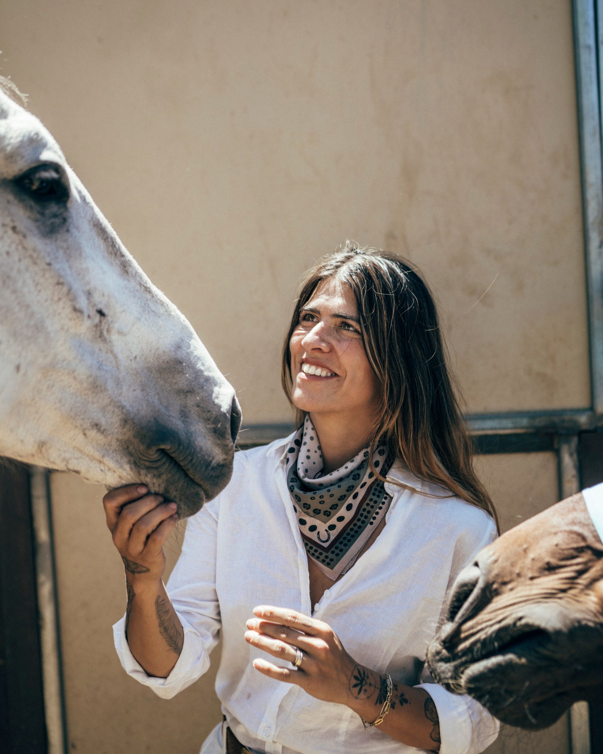 Horseshoe Bandana in Jade by Kit Santa Fe