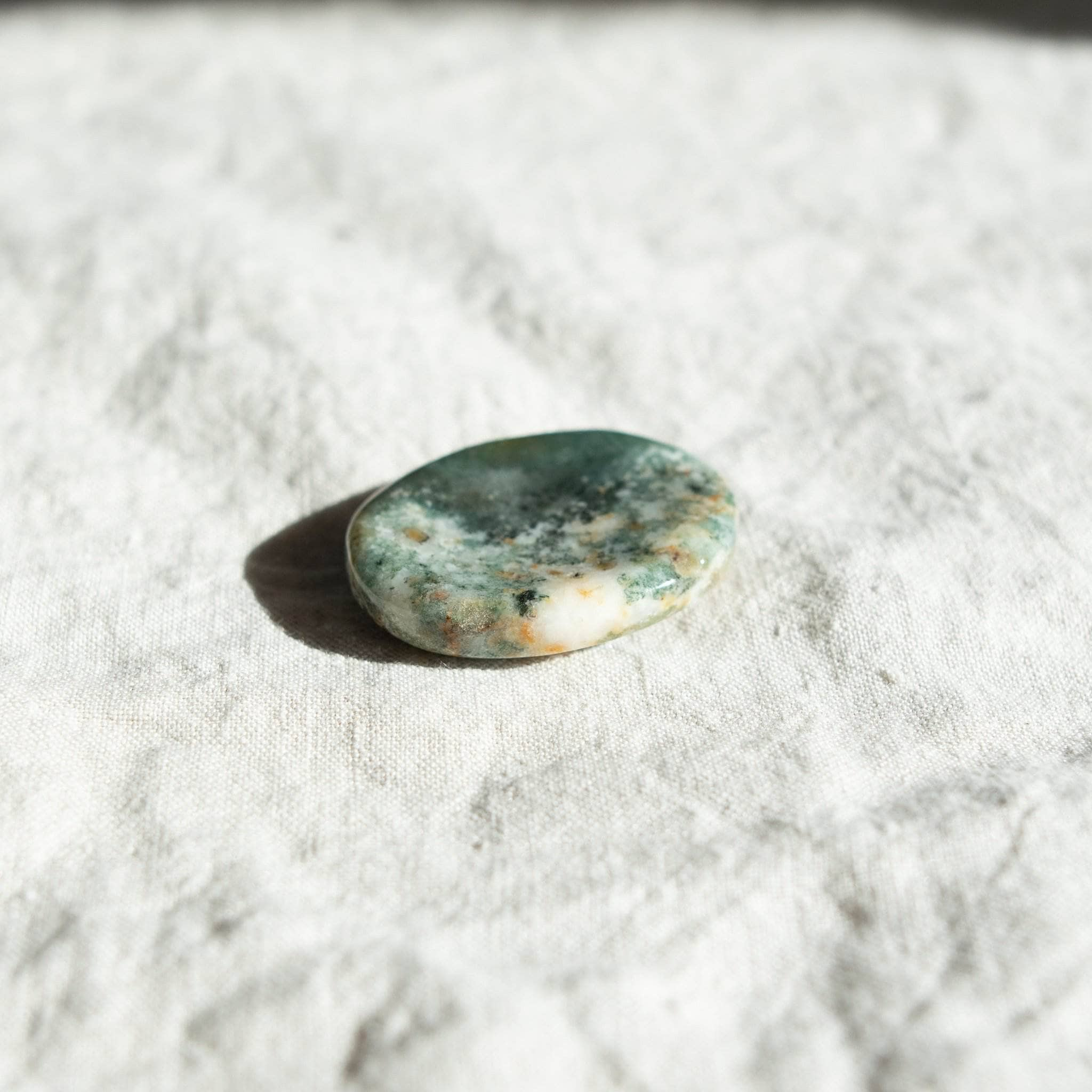 Tree Agate Worry Stone by Tiny Rituals