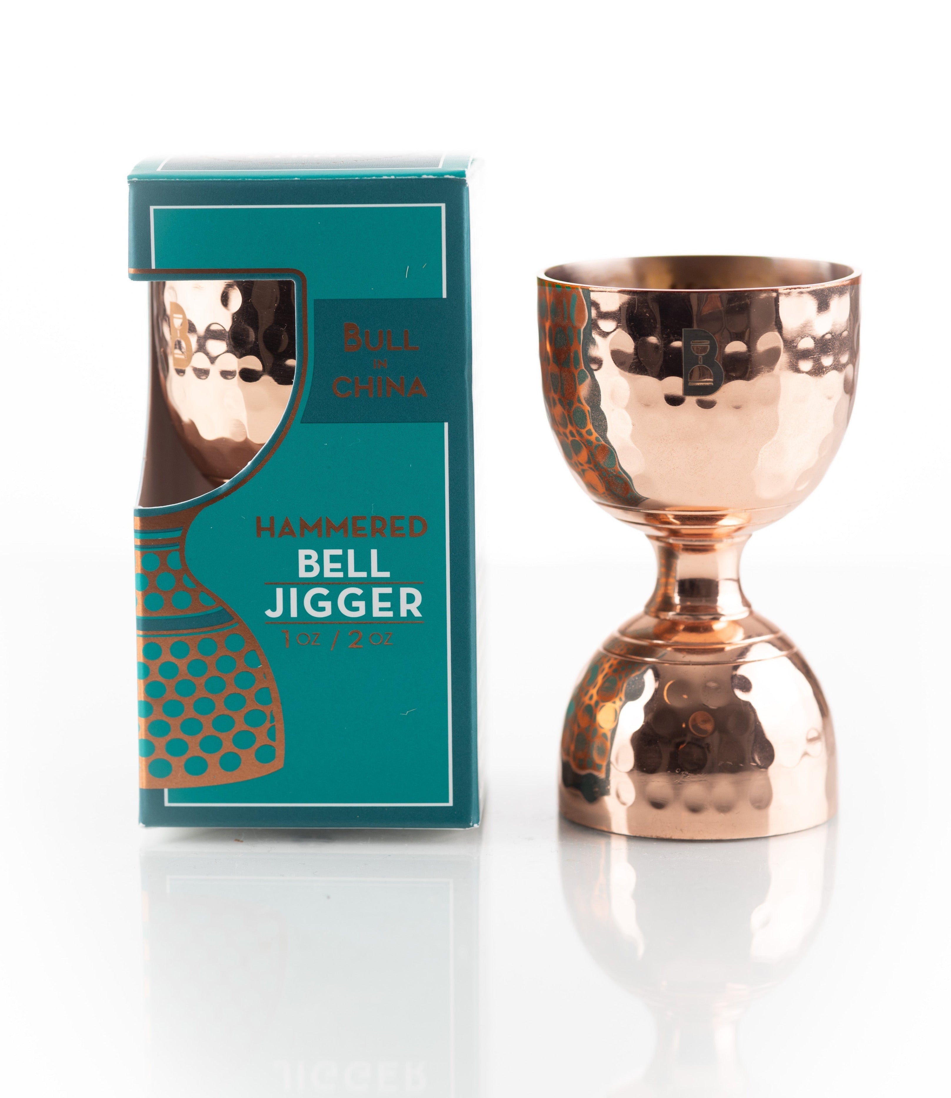 Hammered Bell Jigger - BIC Originals by Bull In China