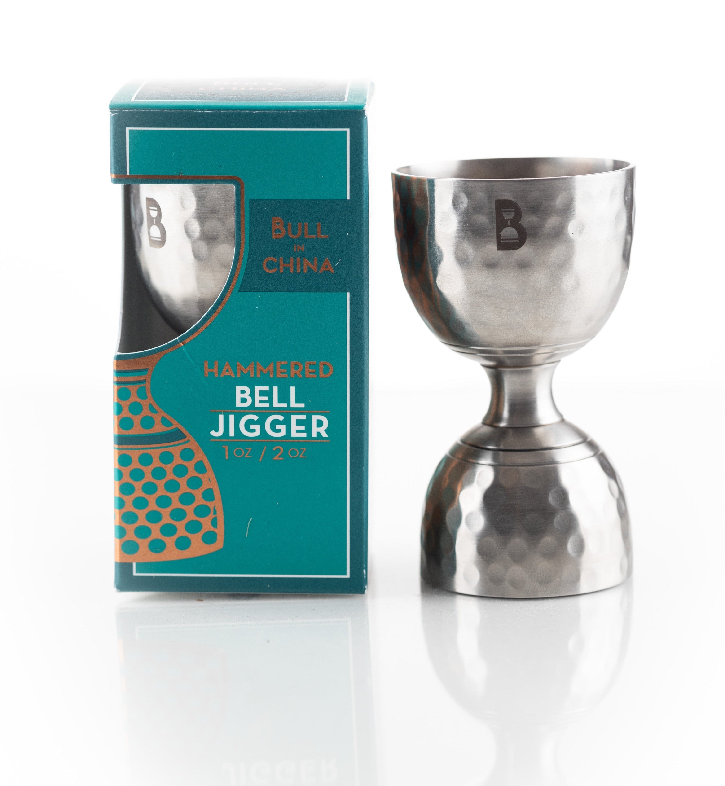 Hammered Bell Jigger - BIC Originals by Bull In China