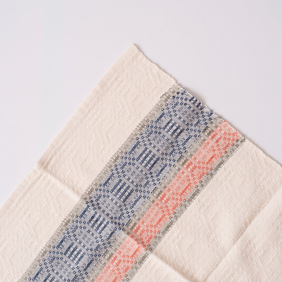 Homestead Hand Towel ~ Tricolor Stripe by Maadili Collective