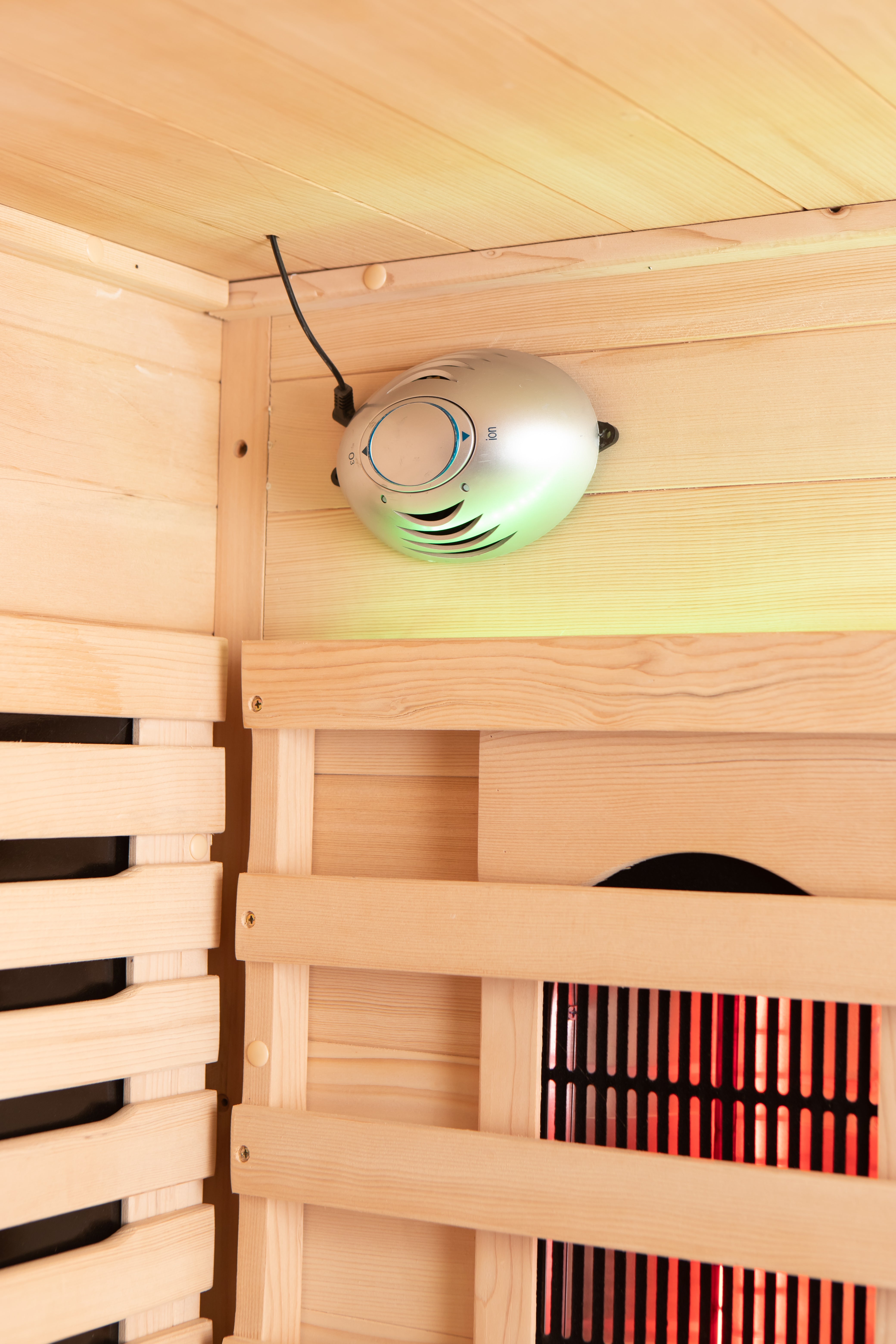 Peak Saunas Kilimanjaro 5-Person Outdoor Full Spectrum Infrared Sauna with Built-In XL Medical-Grade Red Light Therapy and Smart WiFi App Control