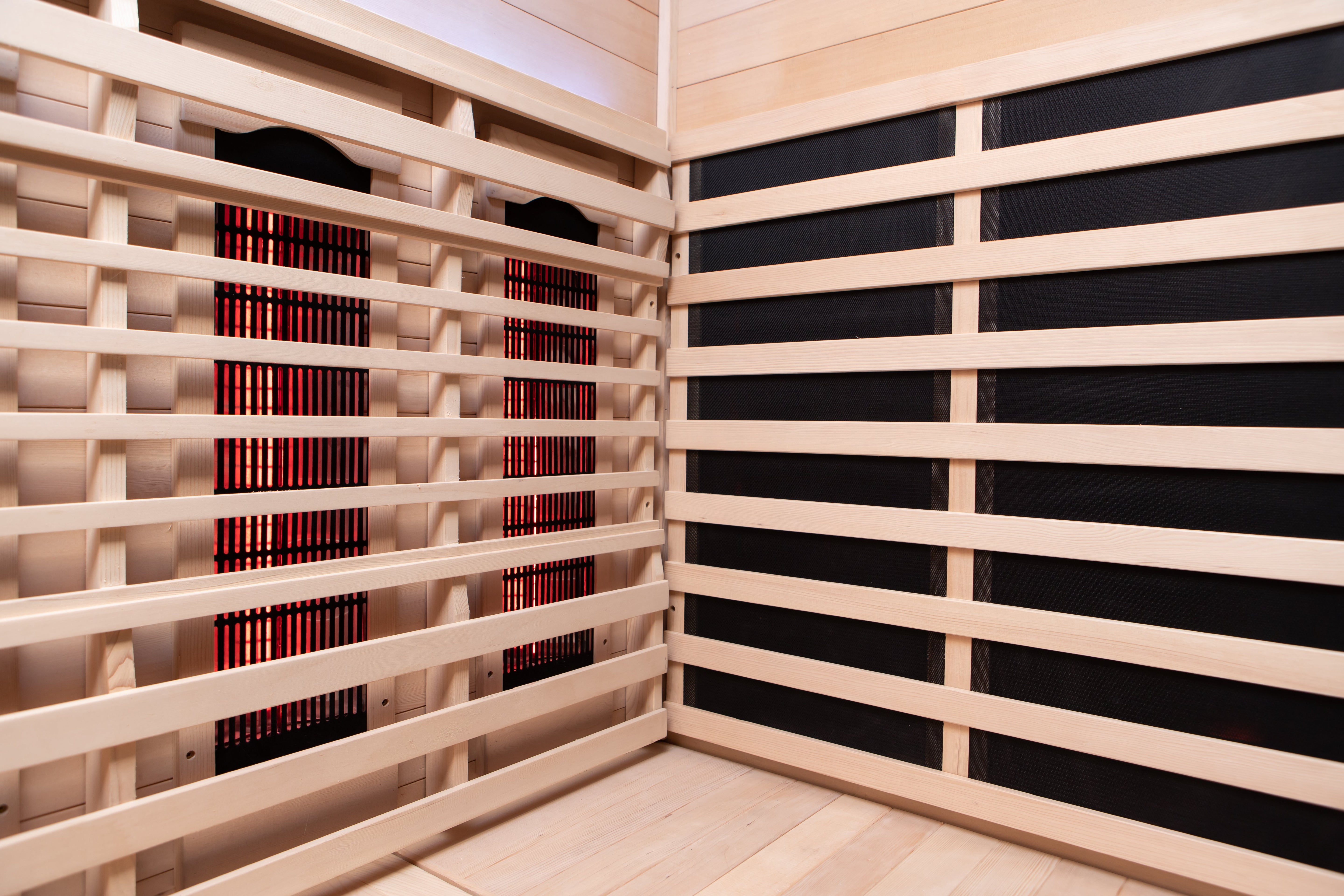 Peak Saunas El Capitan 4-Person Outdoor Full Spectrum Infrared Sauna with Built-In XL Medical-Grade Red Light Therapy and Smart WiFi App Control