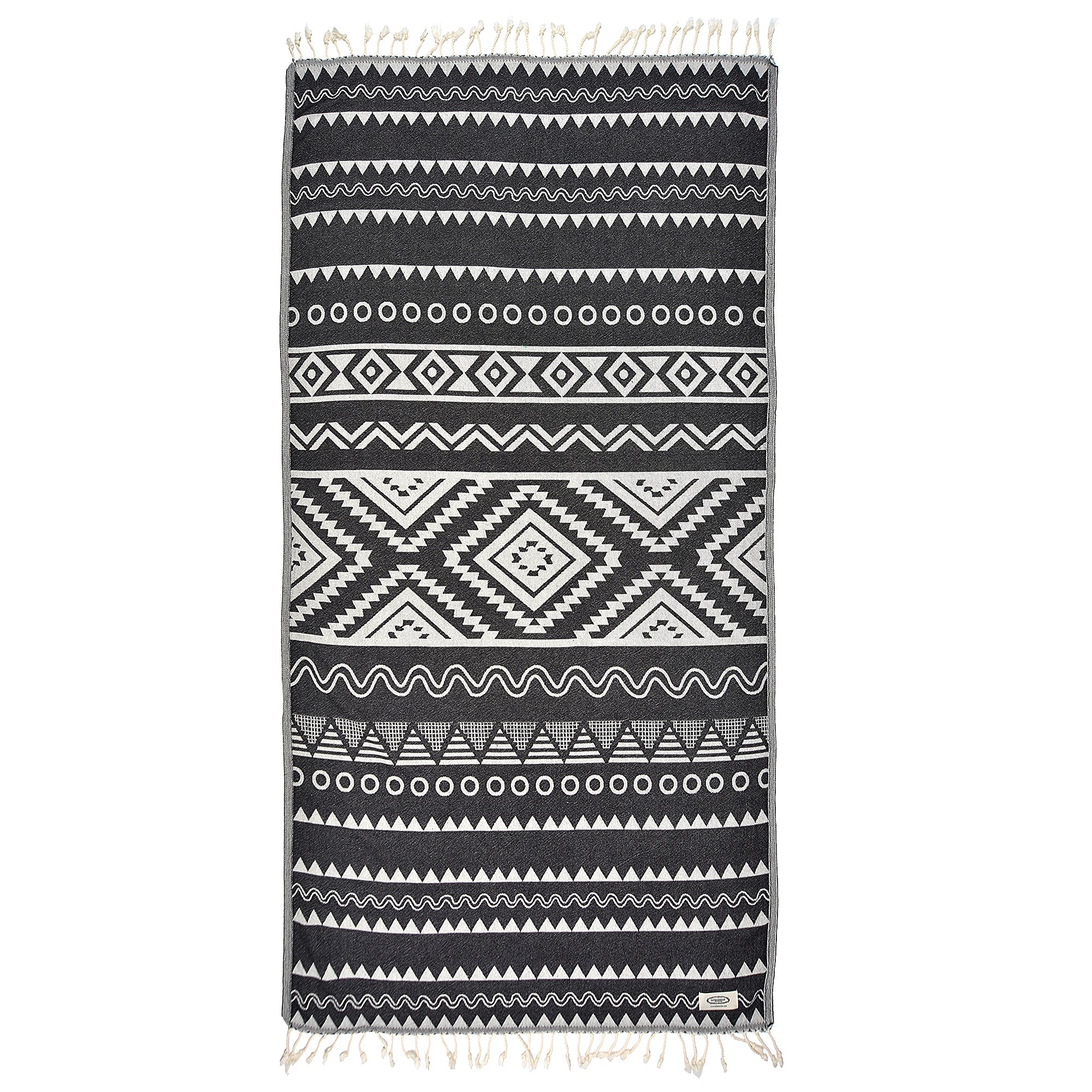 Spartan Pure Cotton Throw Blanket by La'Hammam