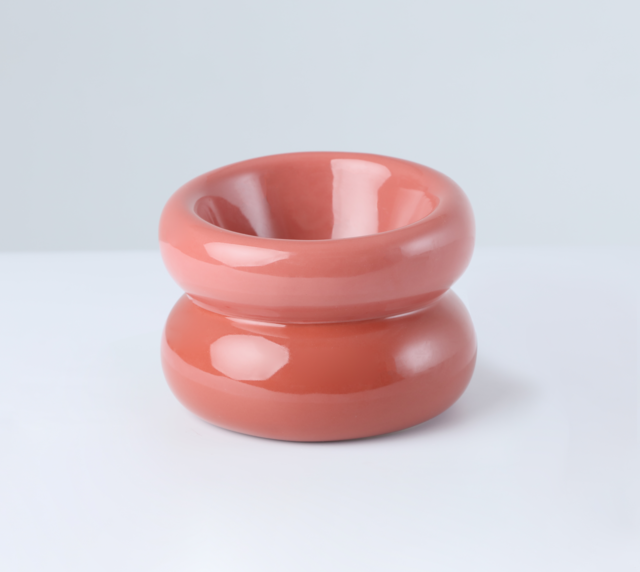 Soufflé Pet Bowl - Rose Pink by PEHOM