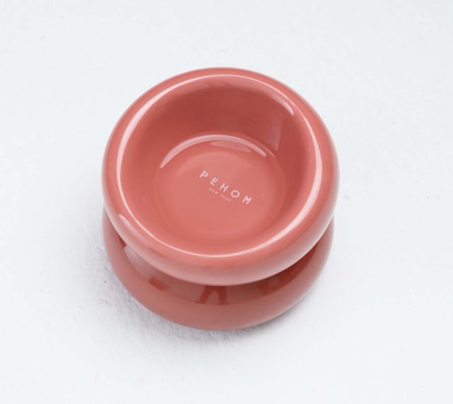 Soufflé Pet Bowl - Rose Pink by PEHOM